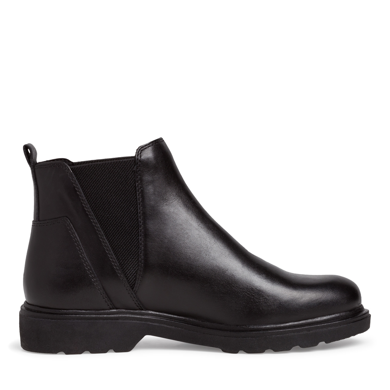 Leder Chelsea Boot - schwarz, BLACK NAPPA, hi-res
