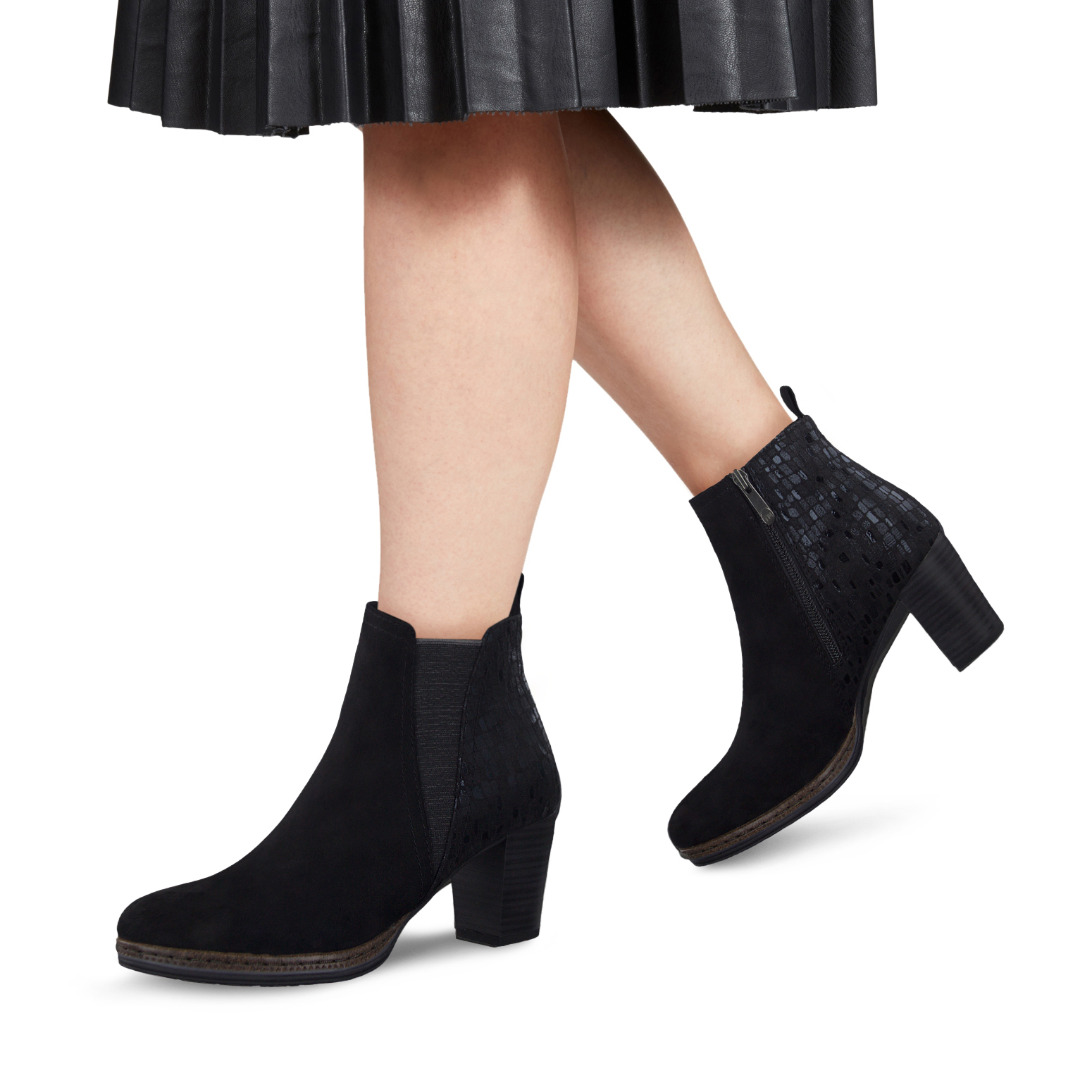 Stiefelette - schwarz, BLACK COMB, hi-res
