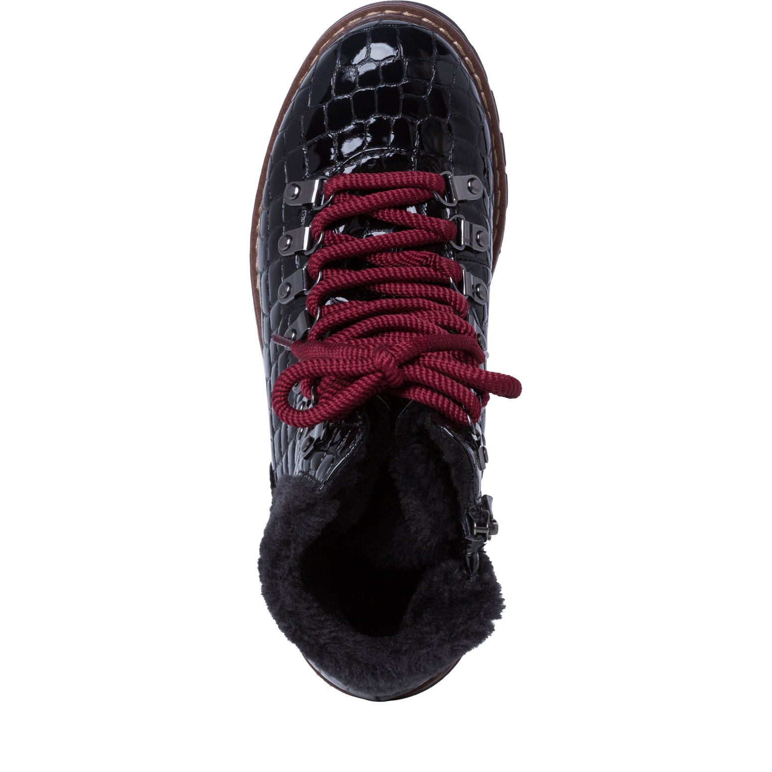 Stiefelette - schwarz, BLACK CRO.PAT., hi-res