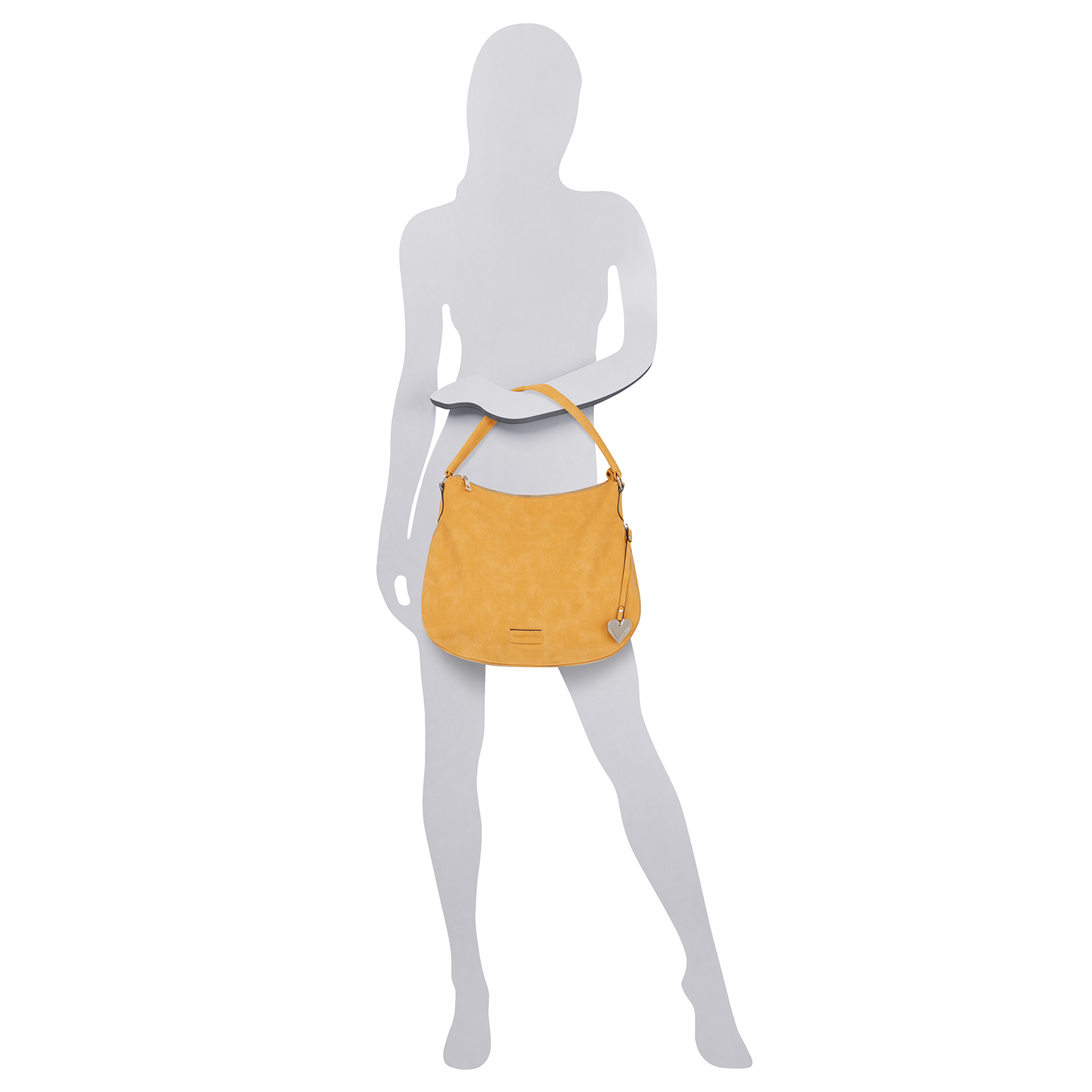 Shopping bag - yellow, SAFFRON, hi-res