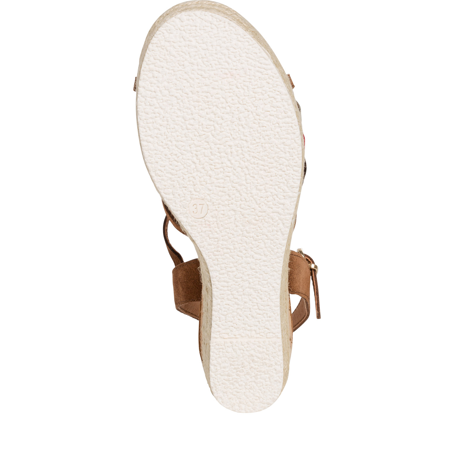 Leather Heeled sandal - brown, COGNAC COMB, hi-res