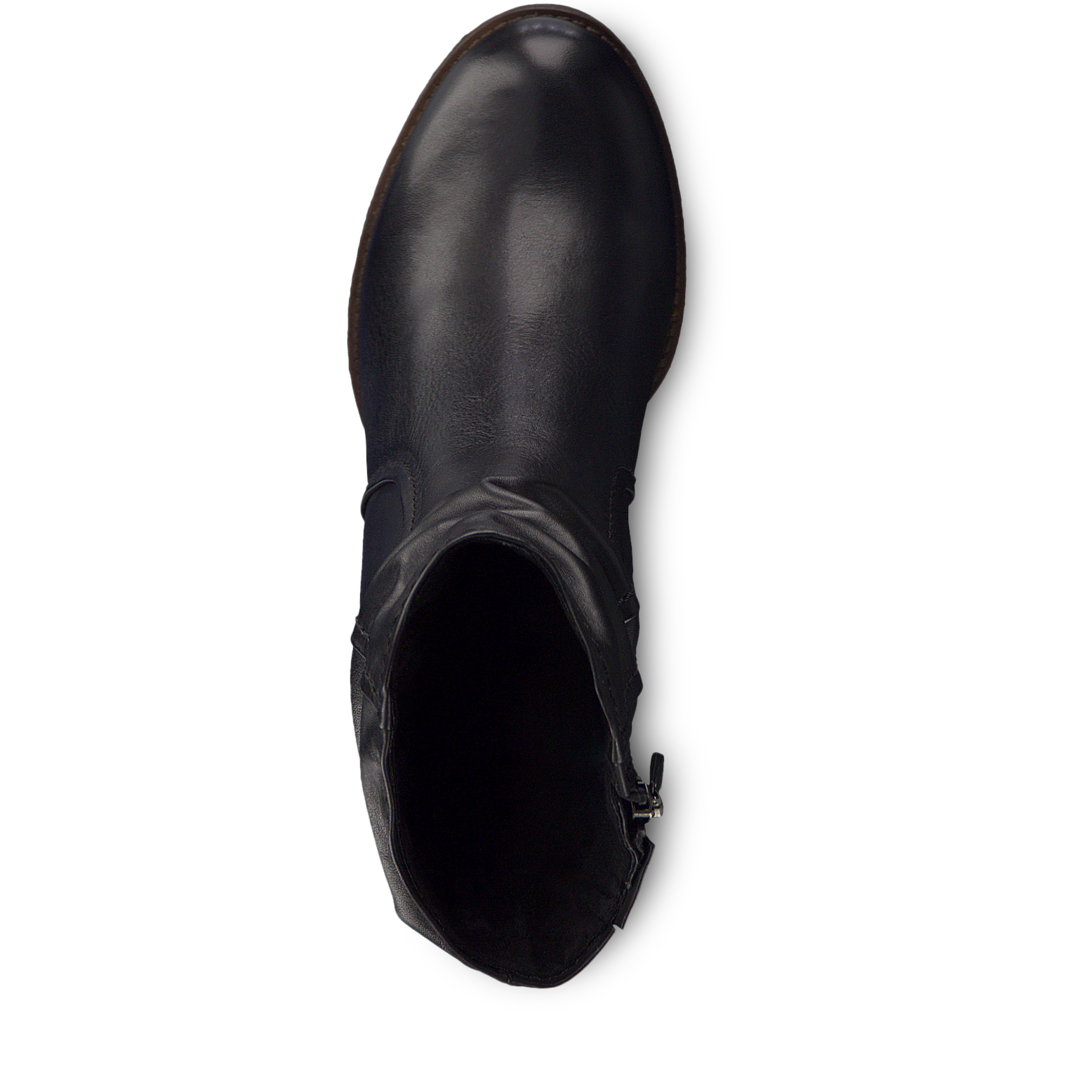 Bottine en cuir - noir, BLACK ANTIC, hi-res