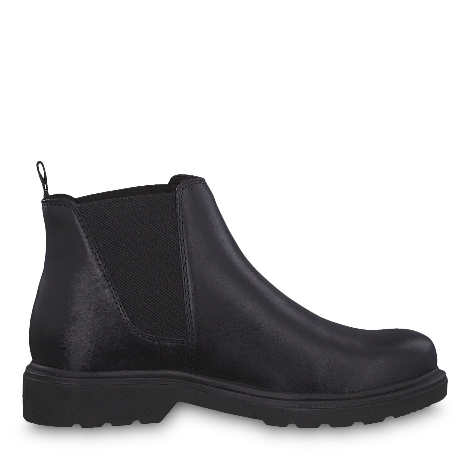Leather Chelsea boot - black, BLACK ANTIC, hi-res