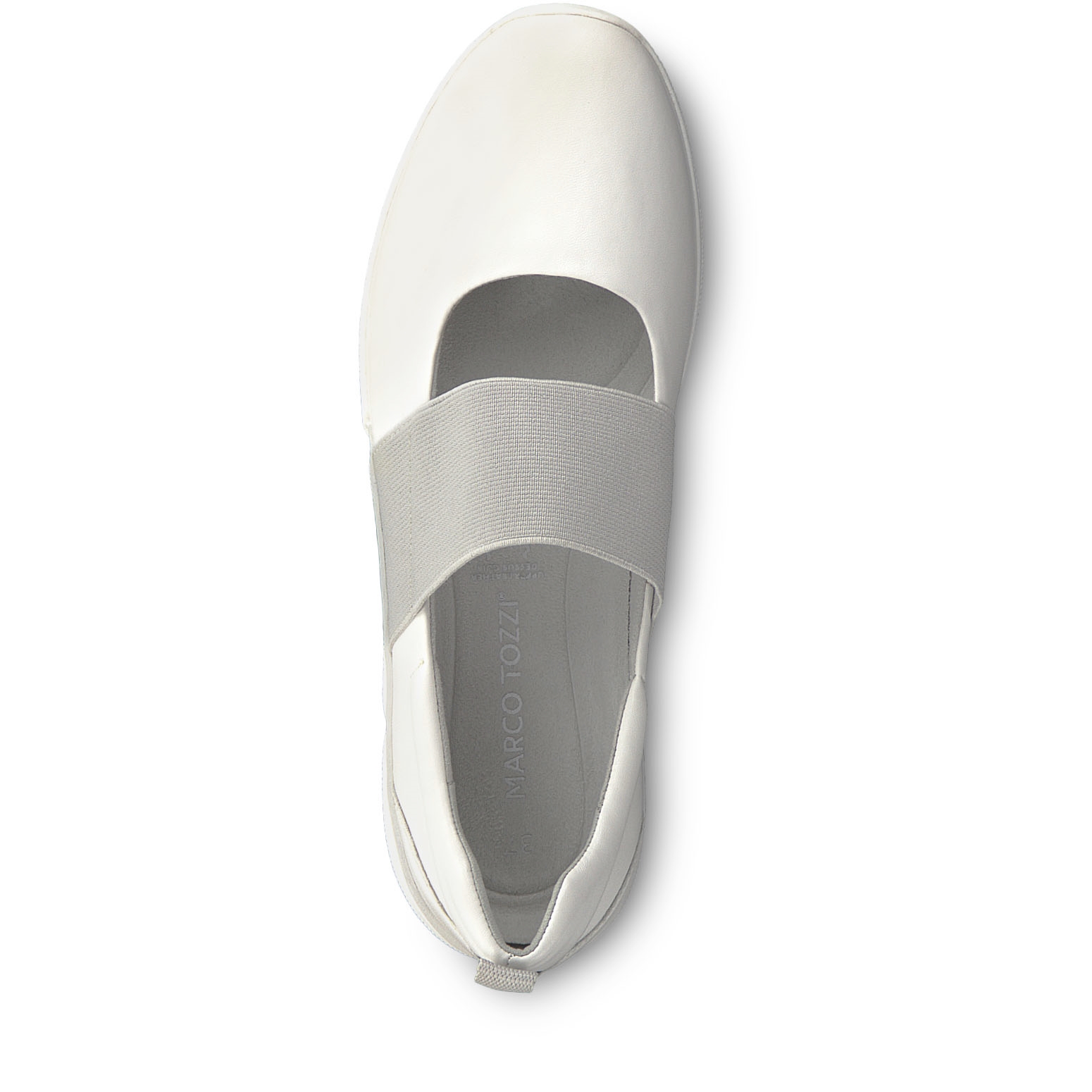 Lederslipper - weiß, WHITE NAPPA, hi-res