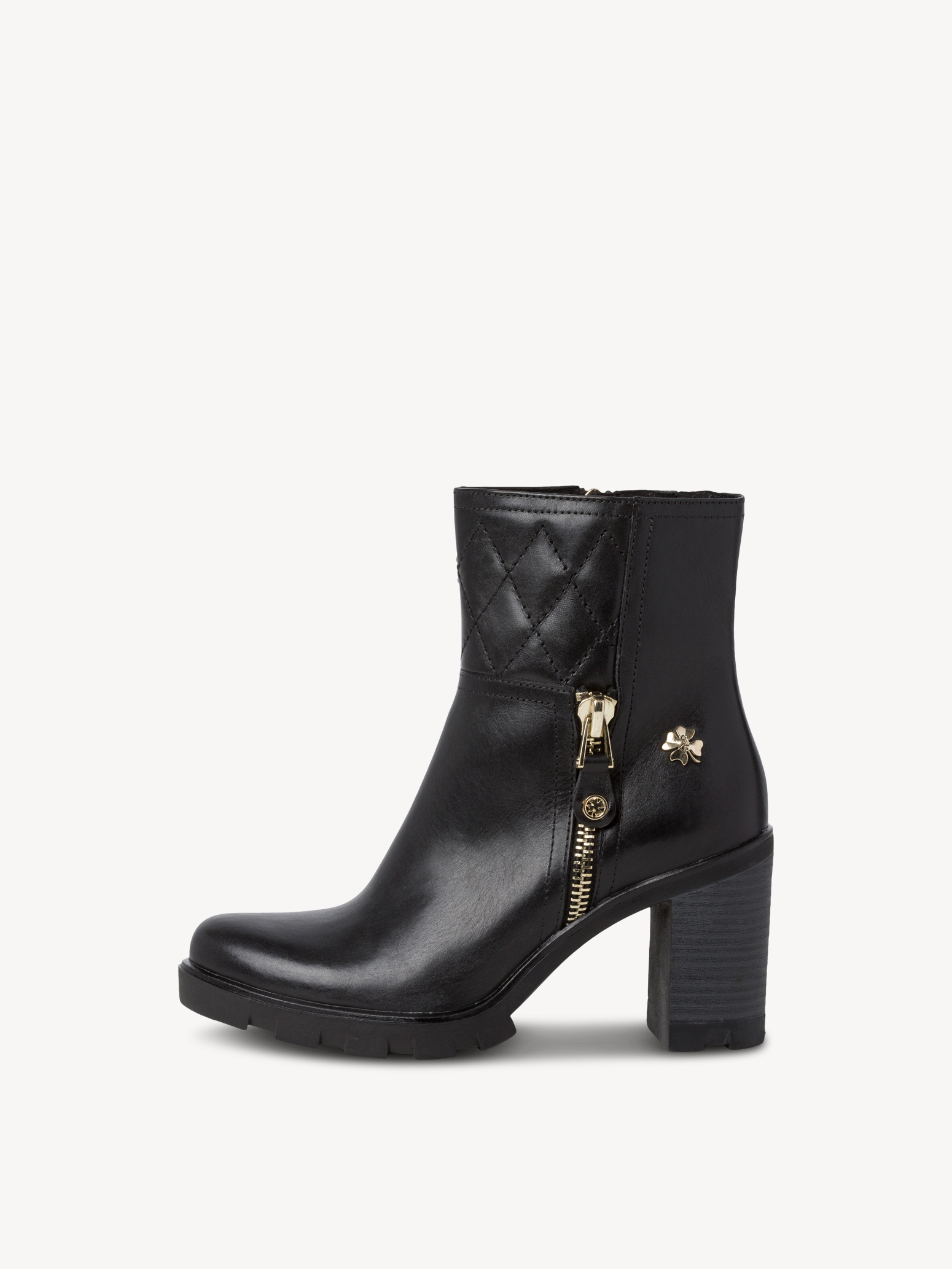Leather Bootie
