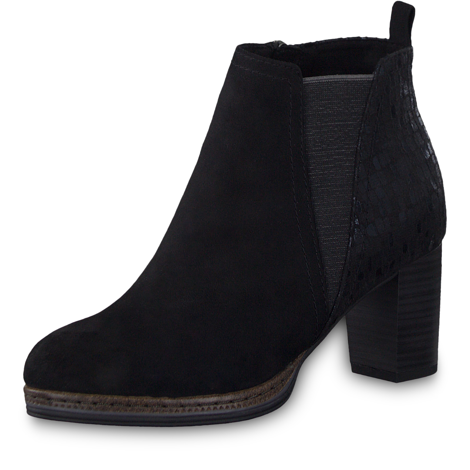 Stiefelette - schwarz, BLACK COMB, hi-res
