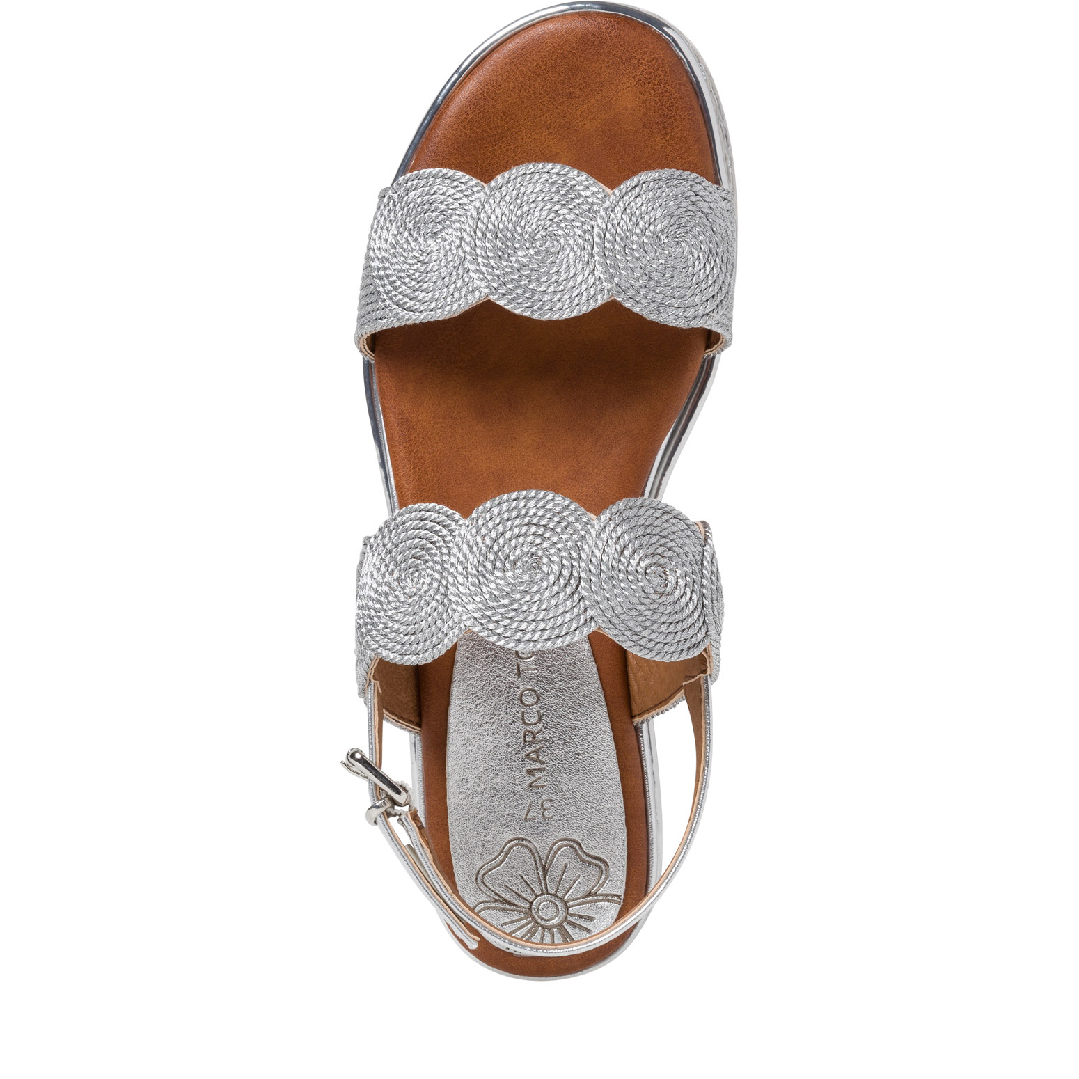 Sandale - metallic, SILVER, hi-res