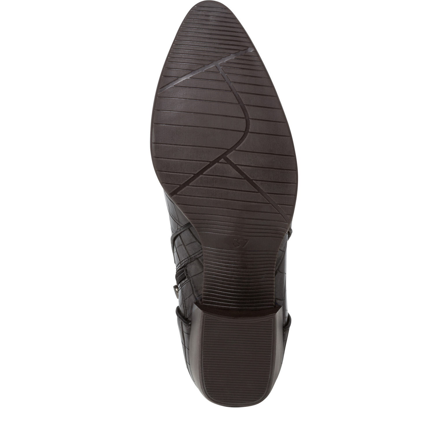 Bootie - grey, DK.GREY CROCO, hi-res
