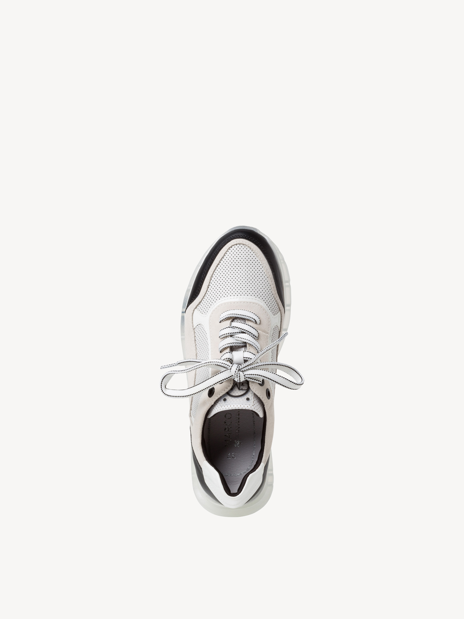 Sneaker - weiß, WHITE/BLACK, hi-res