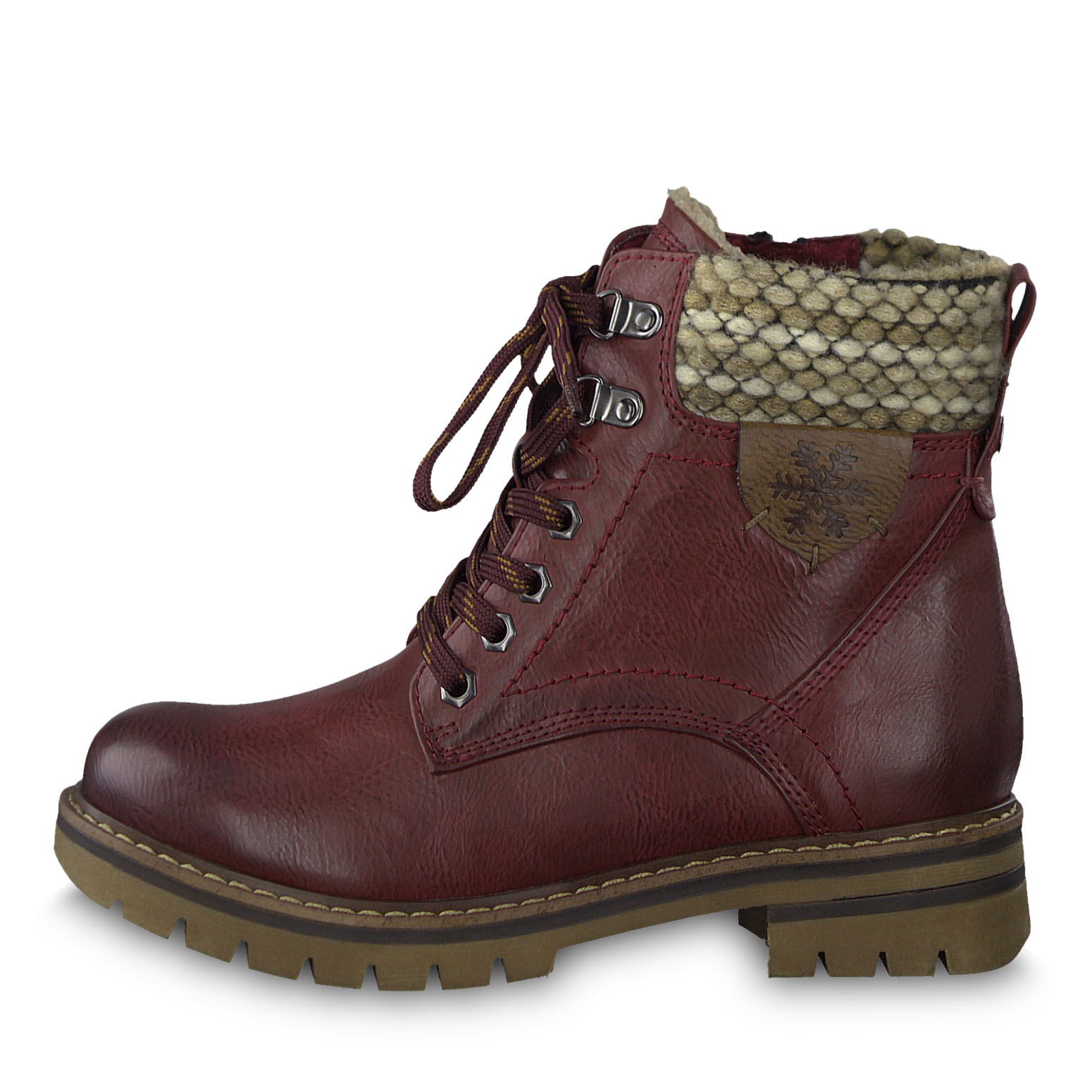 Bootie - red, VINO ANT. COMB, hi-res