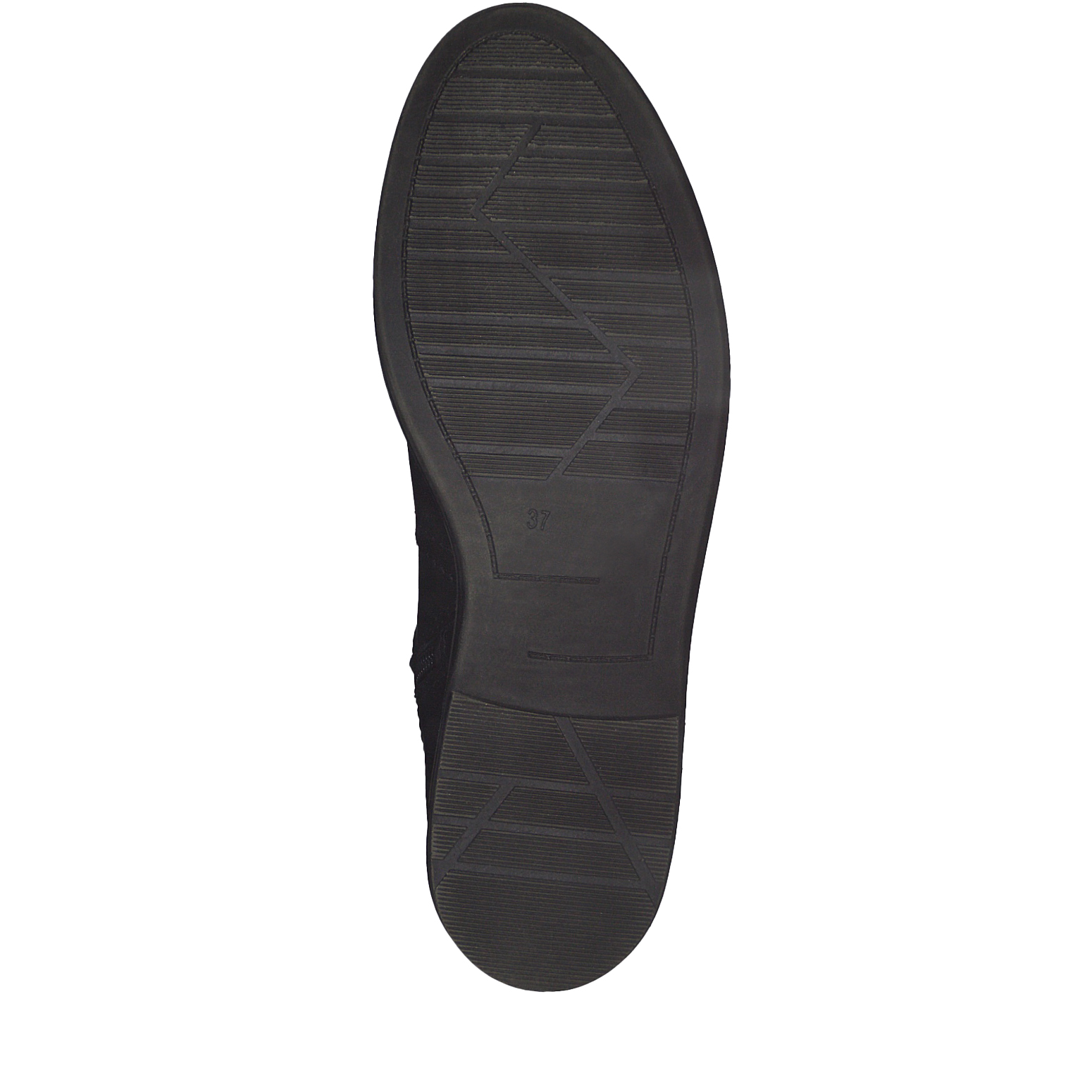Leather Bootie - black, BLACK ANTIC, hi-res