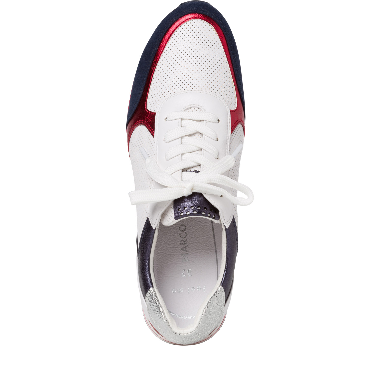 Basket - blanc, WHITE/NAVY M., hi-res