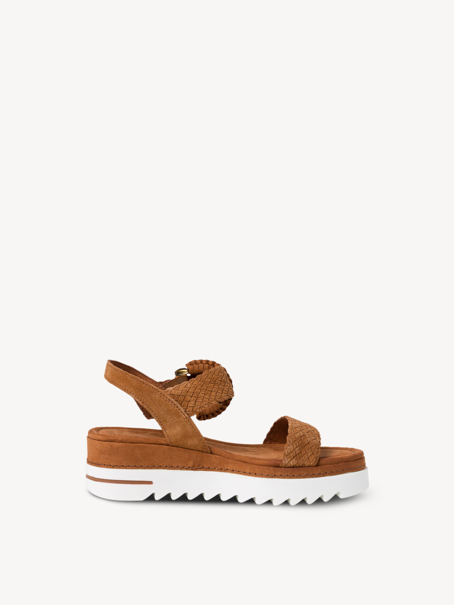 Heeled sandal - brown, COGNAC, hi-res