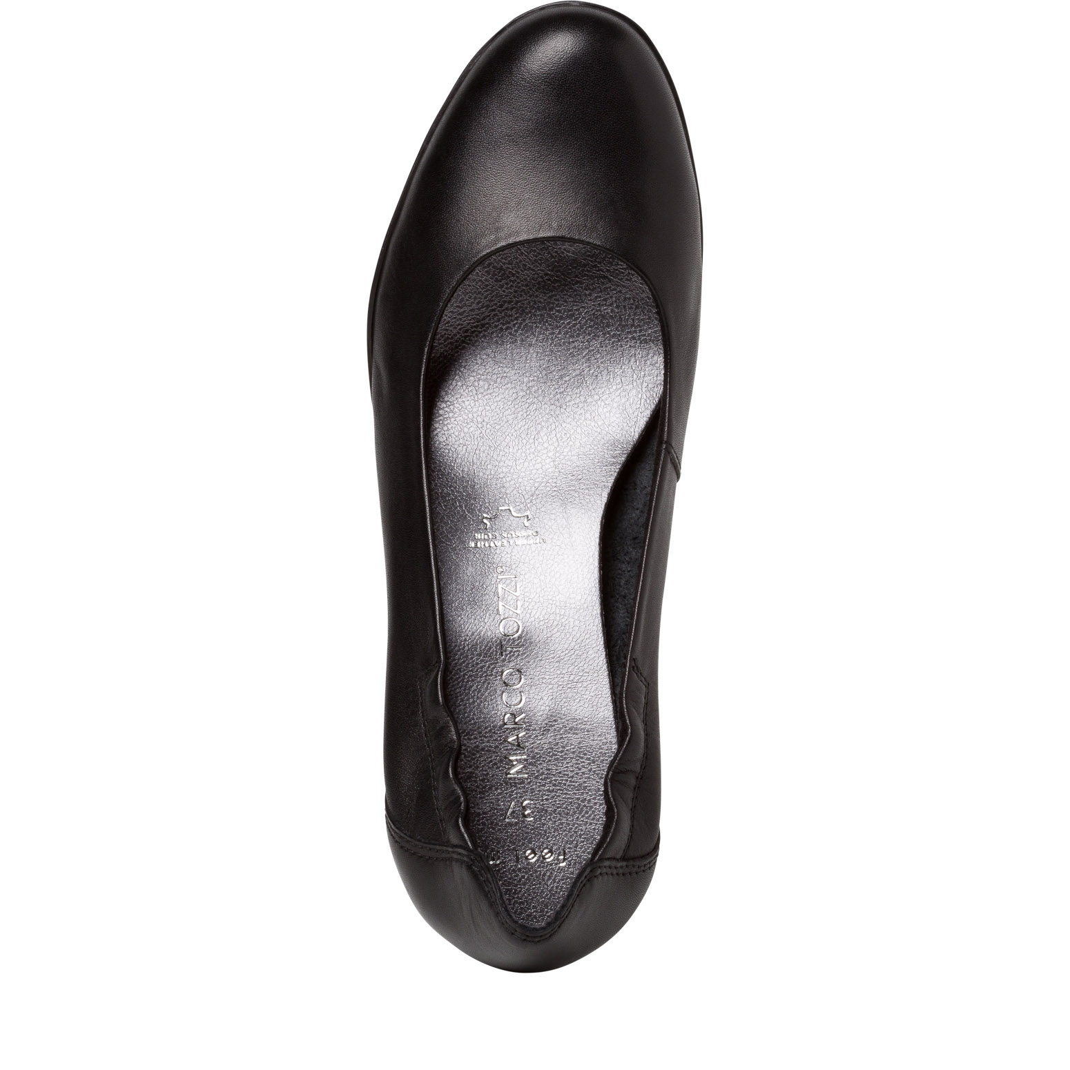 Lederpumps - schwarz, BLACK, hi-res