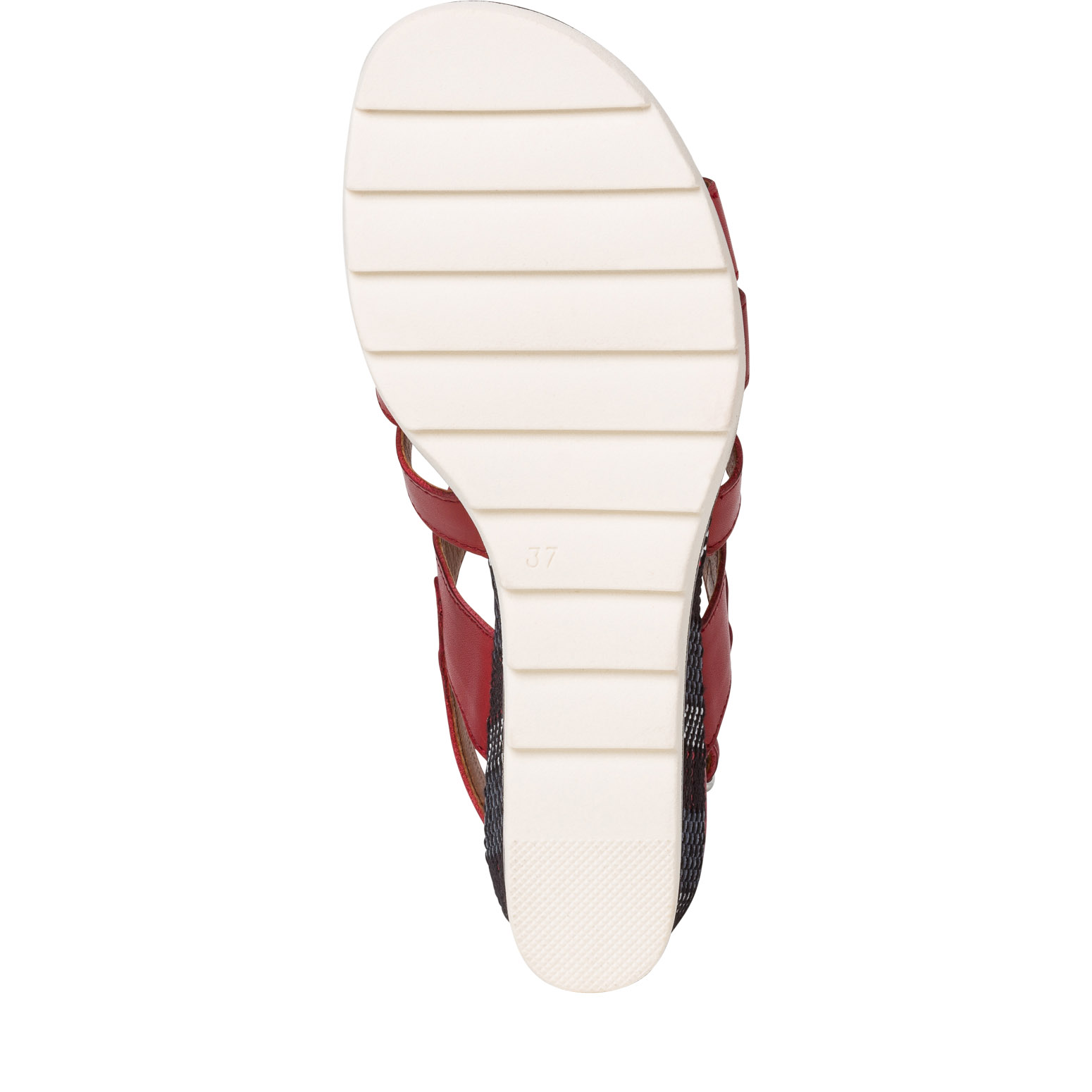 Heeled sandal - red, CHILI COMB, hi-res
