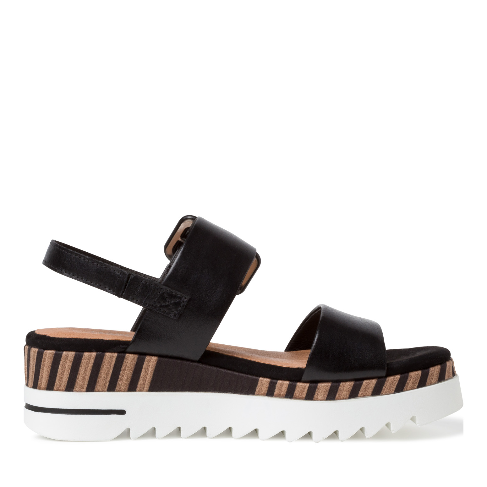 Sandalette - schwarz, BLACK ANTIC, hi-res