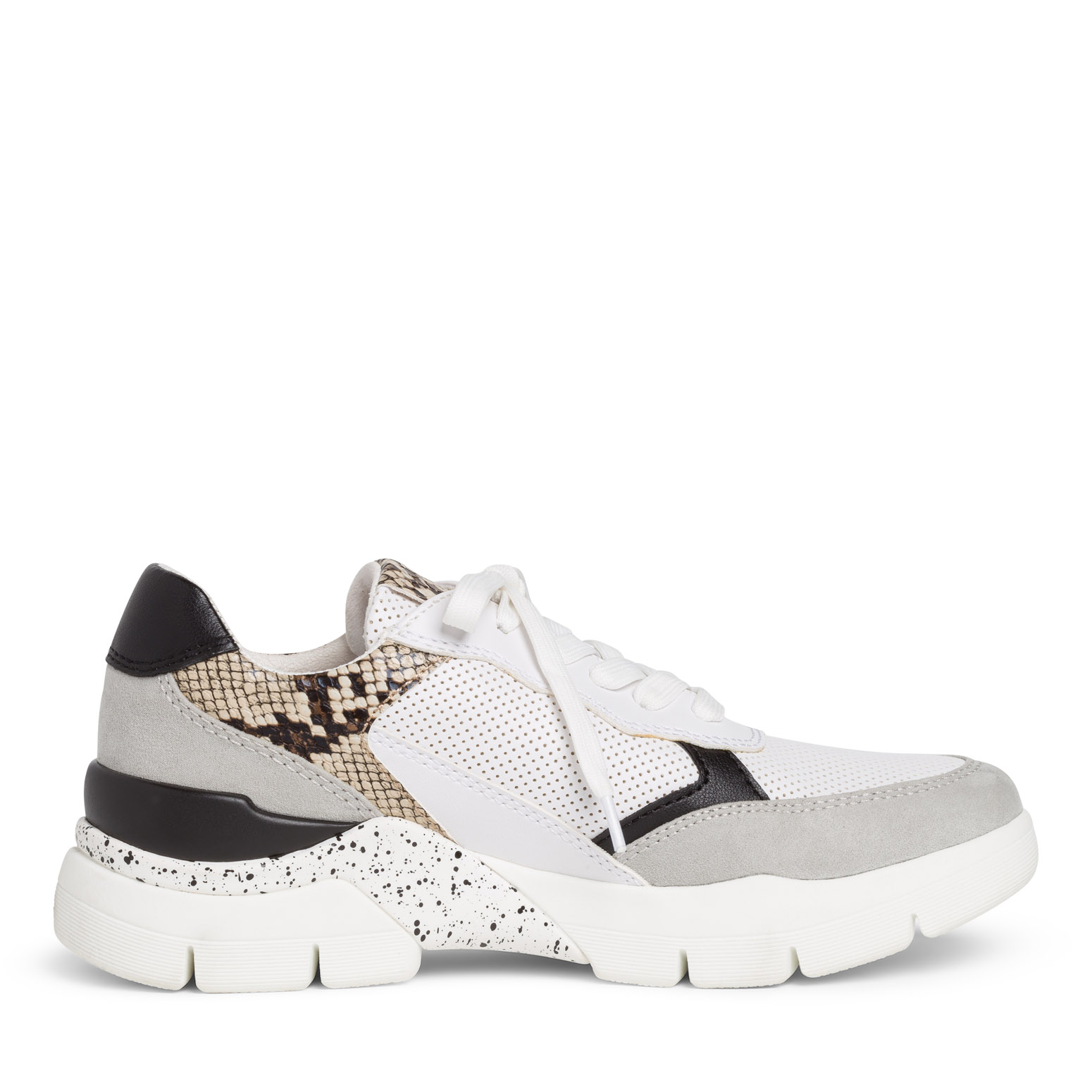 Sneaker - weiß, WHITE/SNAKE, hi-res