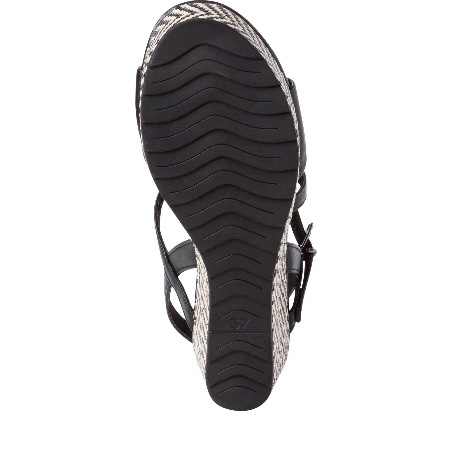 Sandalette - schwarz, BLACK, hi-res