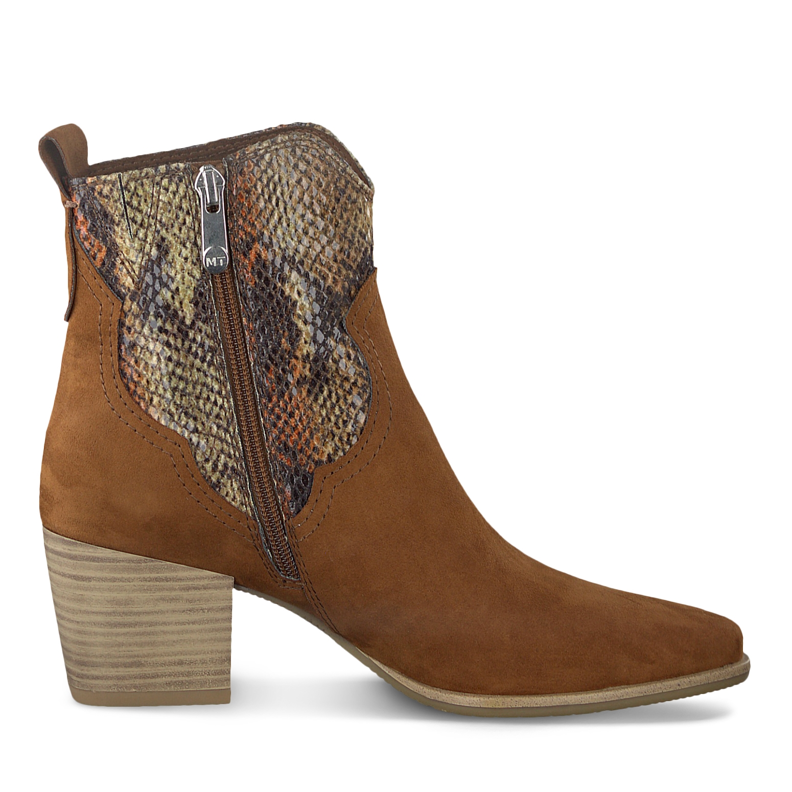 Bootie - brown, COGNAC COMB, hi-res