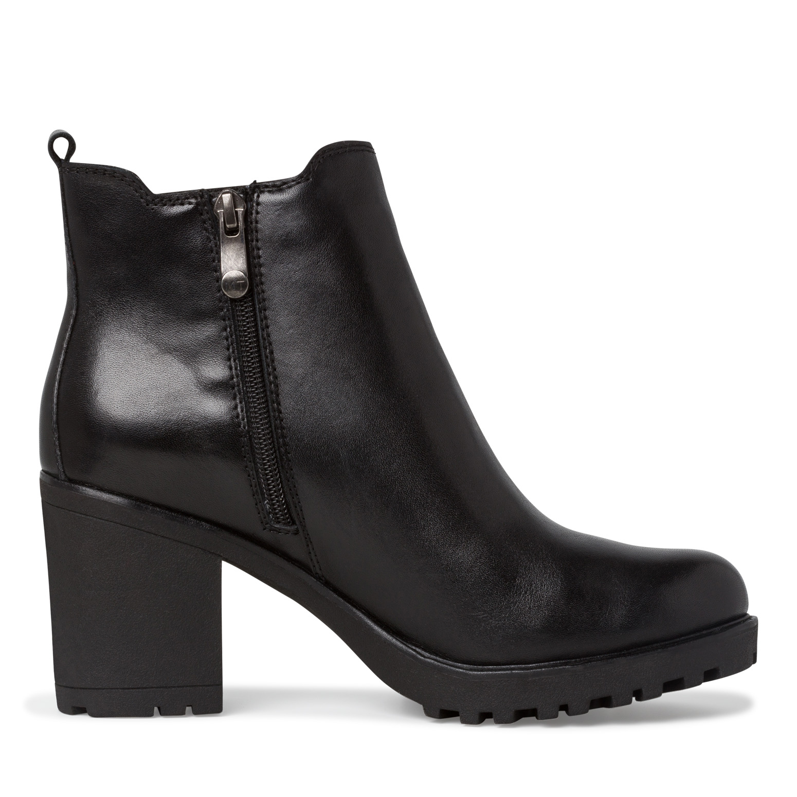 Leder Chelsea Boot - schwarz, BLACK ANTIC, hi-res