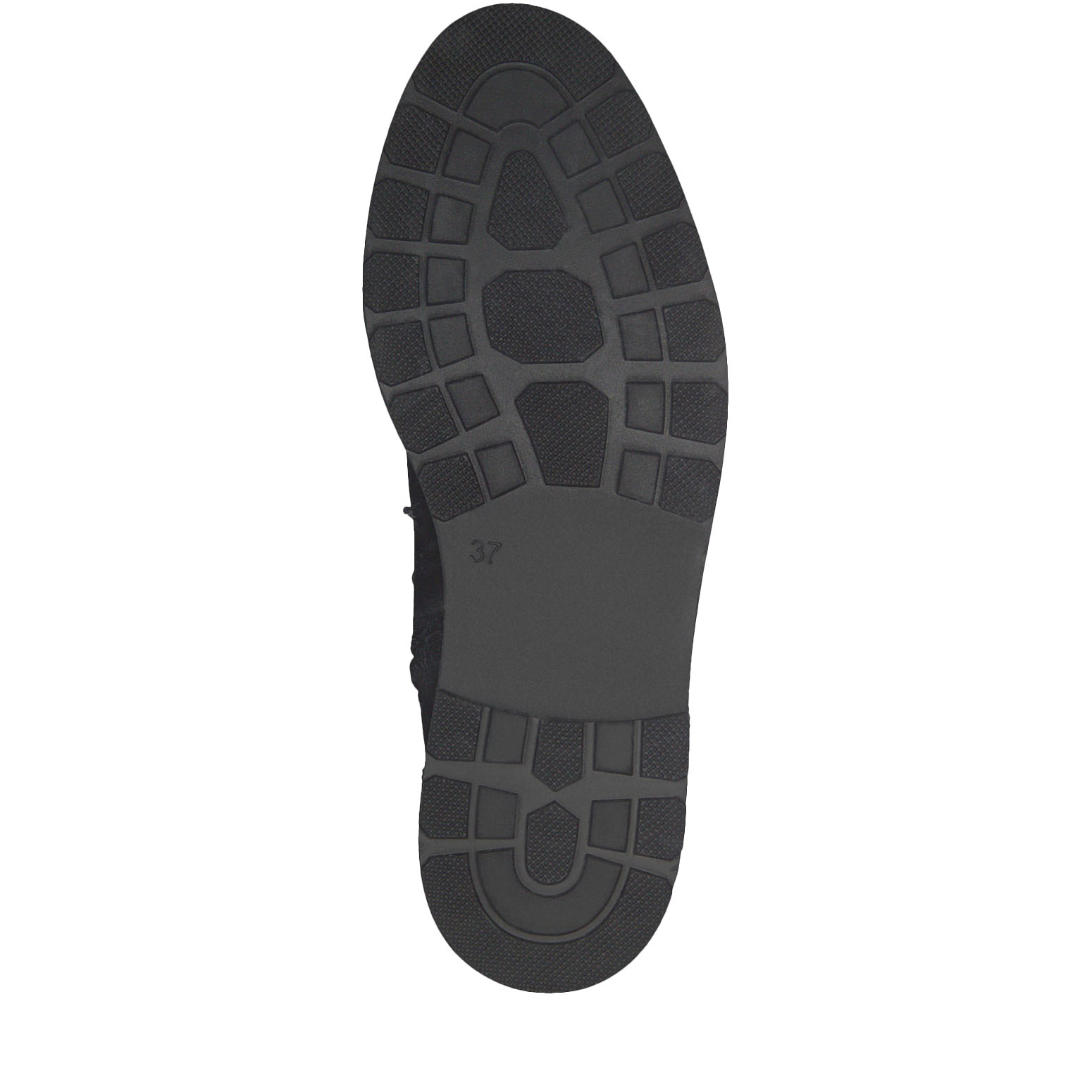 Leather Bootie - black, BLACK ANTIC, hi-res