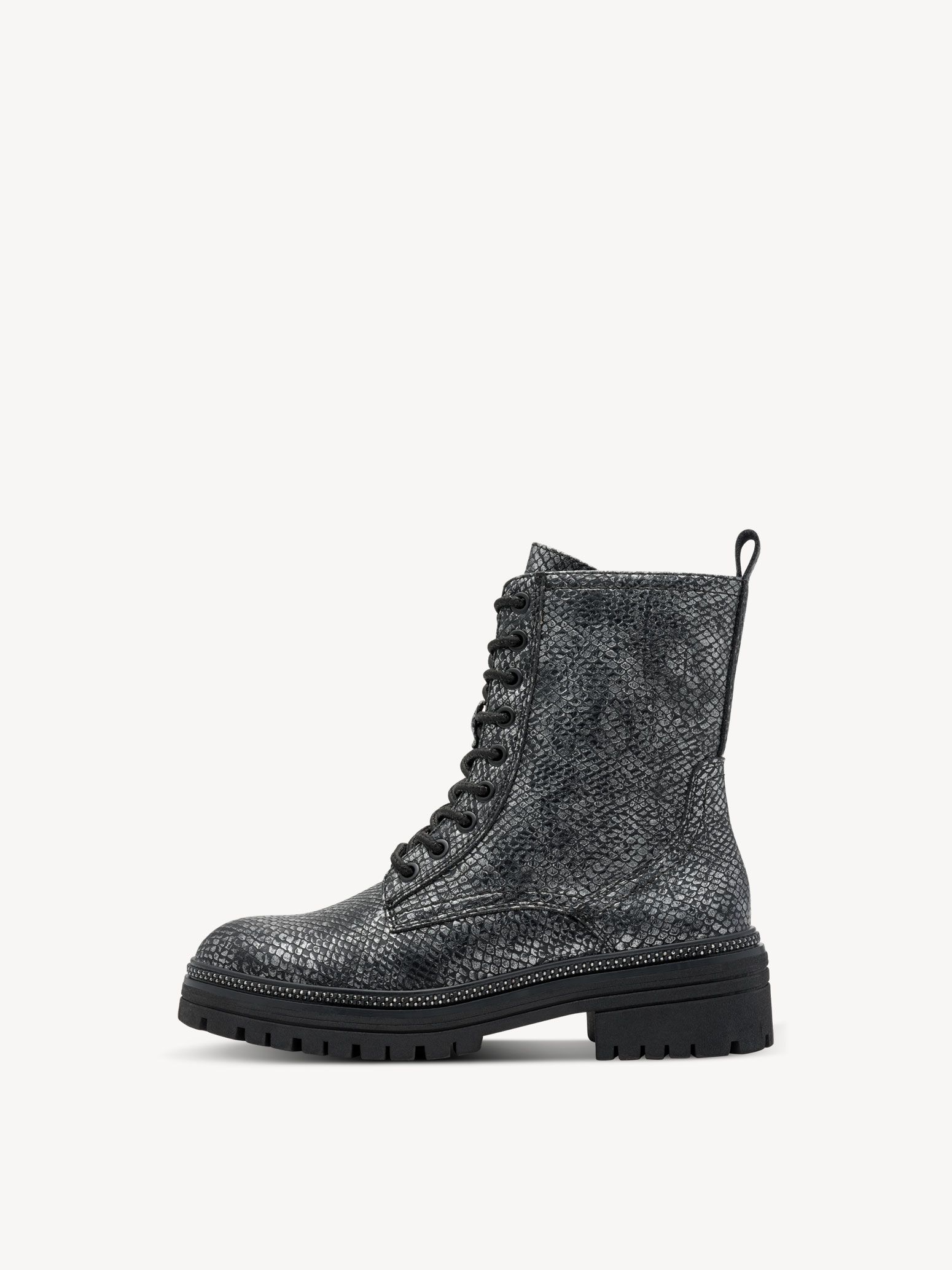 Stiefelette - metallic