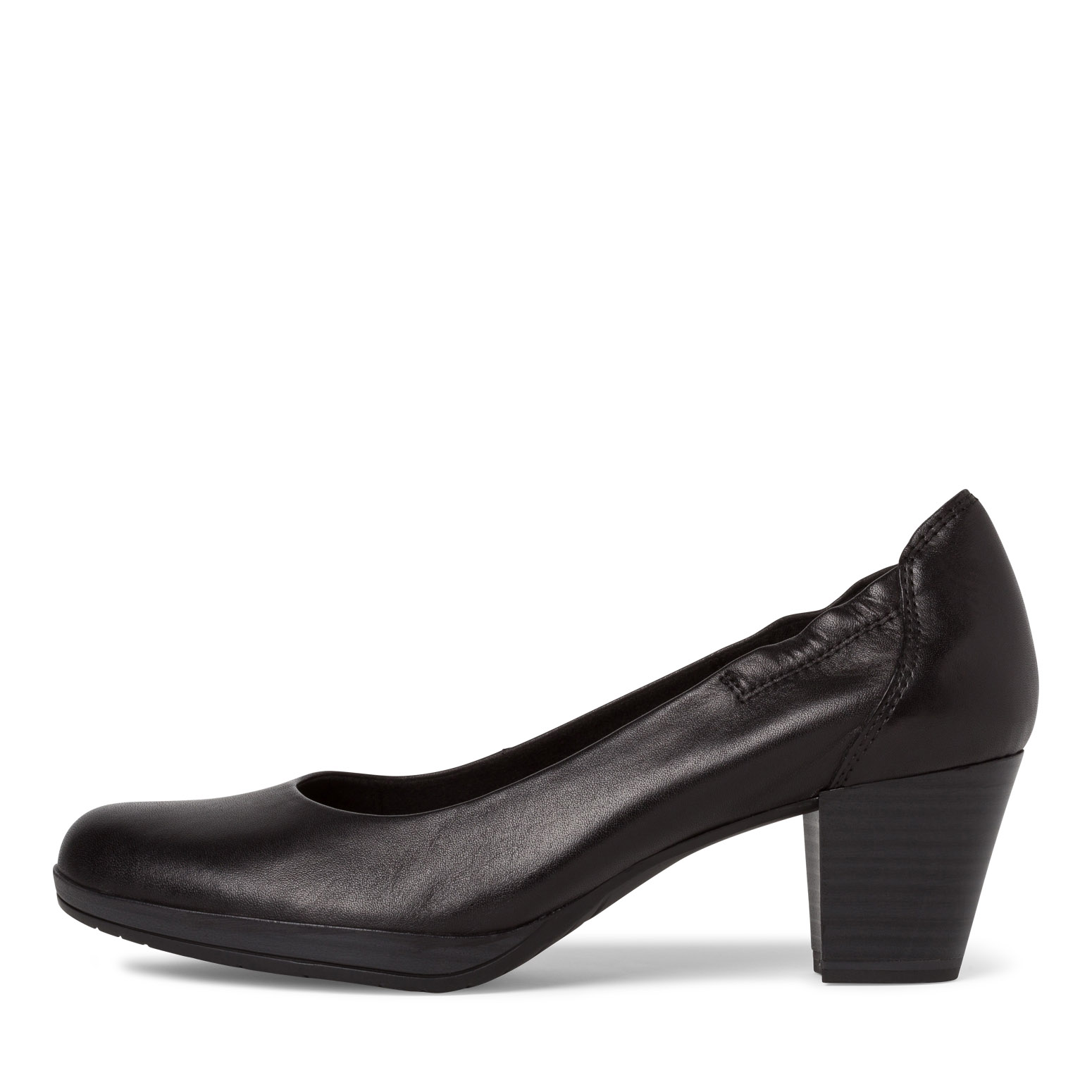 Lederpumps - schwarz, BLACK, hi-res