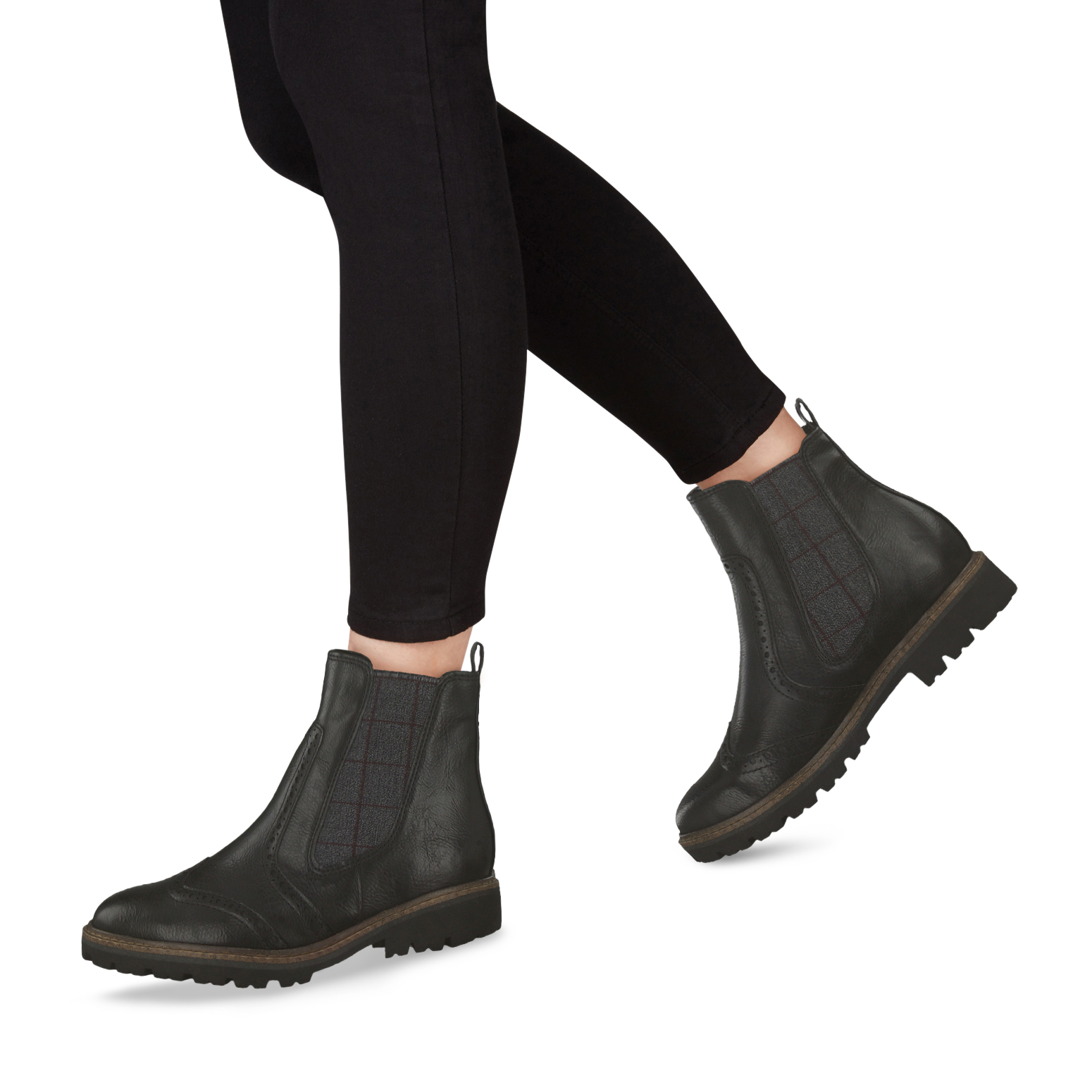 Bootie - black, BLACK ANTIC, hi-res