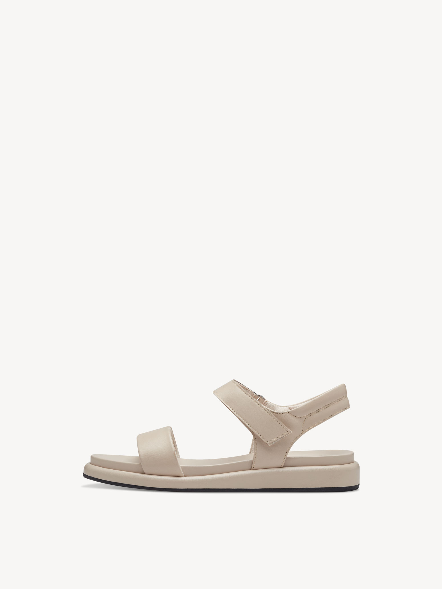 Leather Sandal - beige