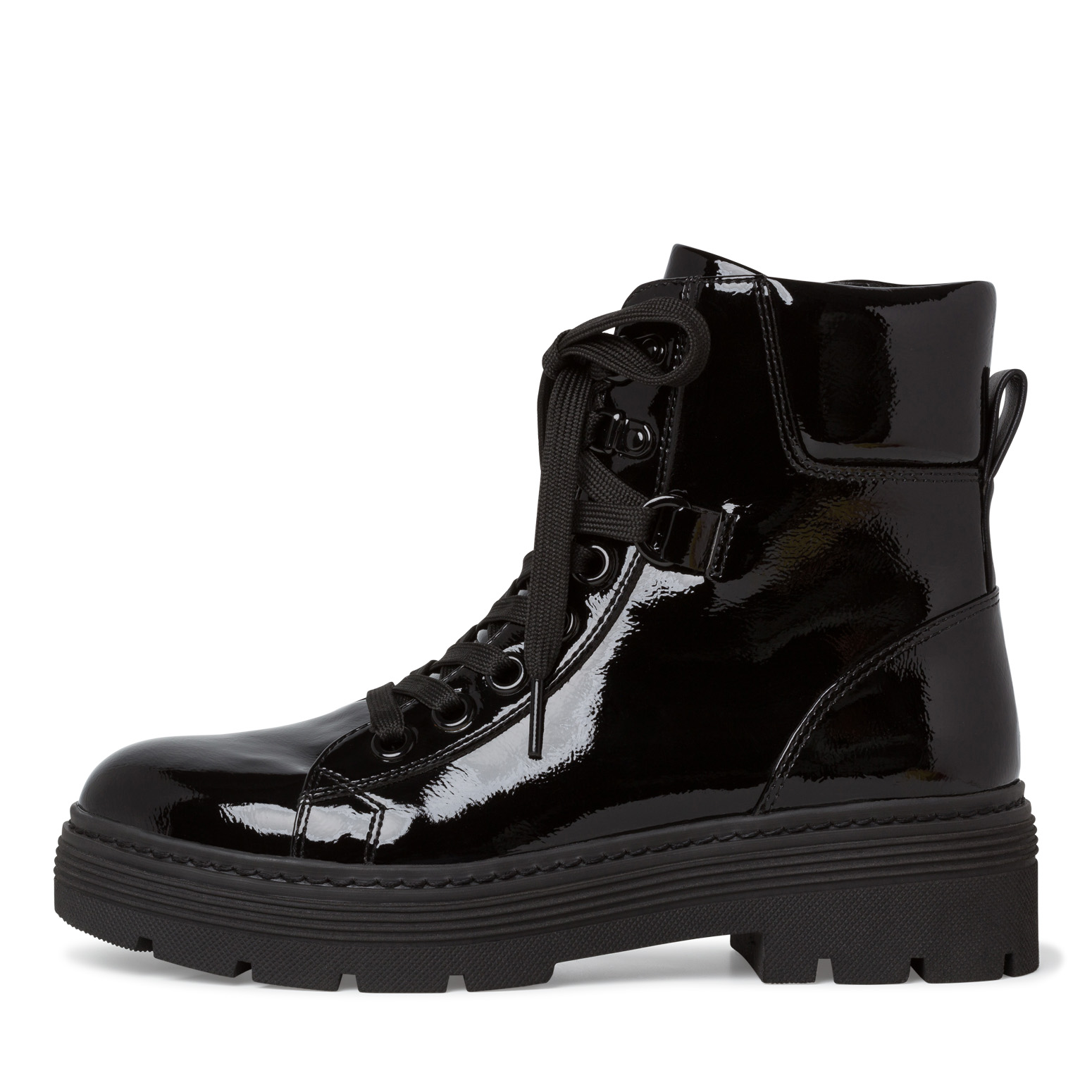 Bootie - black, BLACK PAT.COMB, hi-res