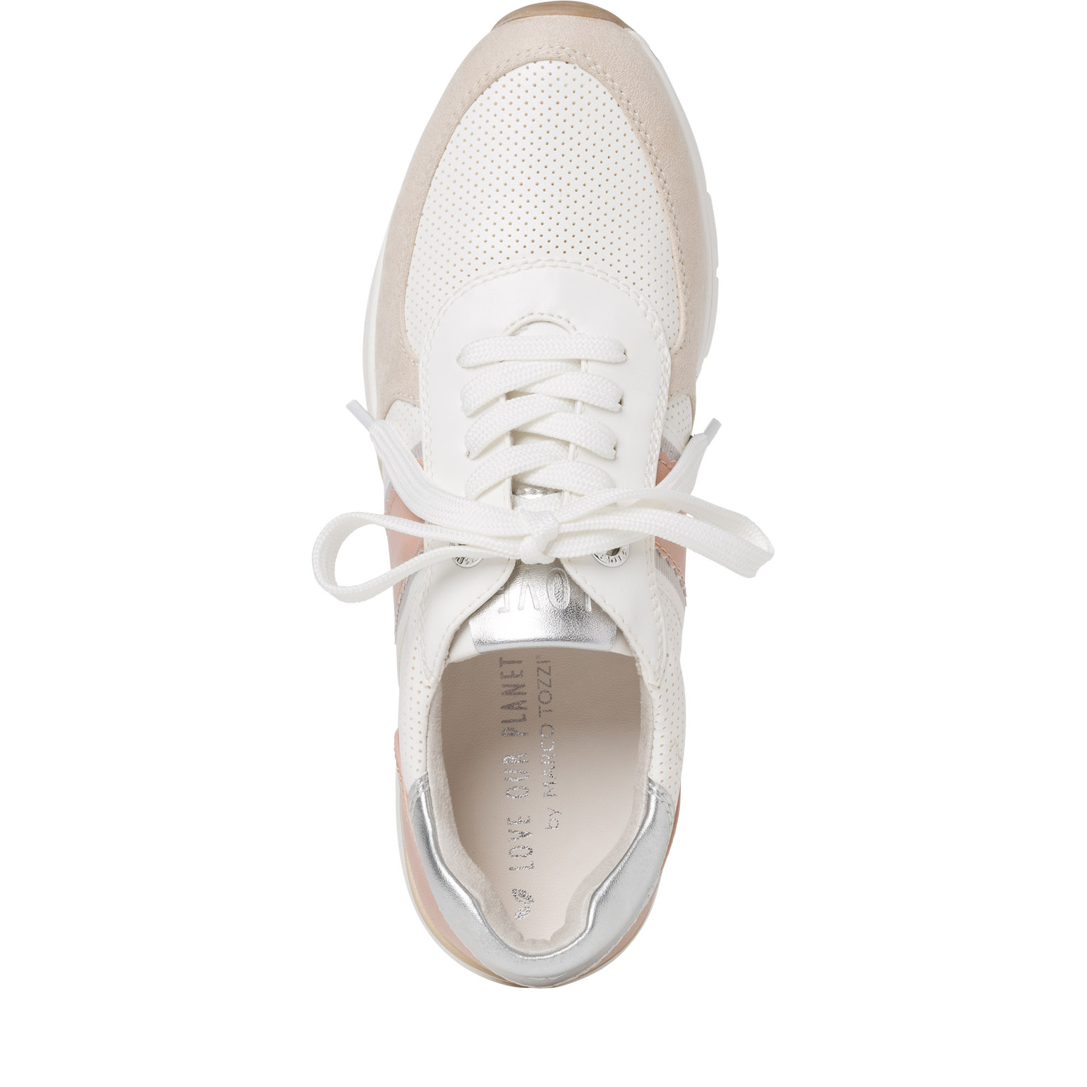 Sneaker - weiß, WHITE/DUNE, hi-res