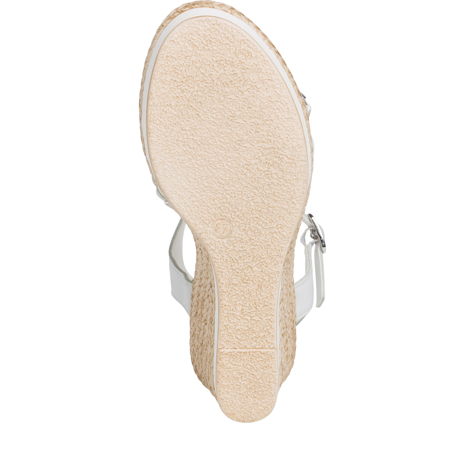 Ledersandalette - weiß, WHITE COMB, hi-res