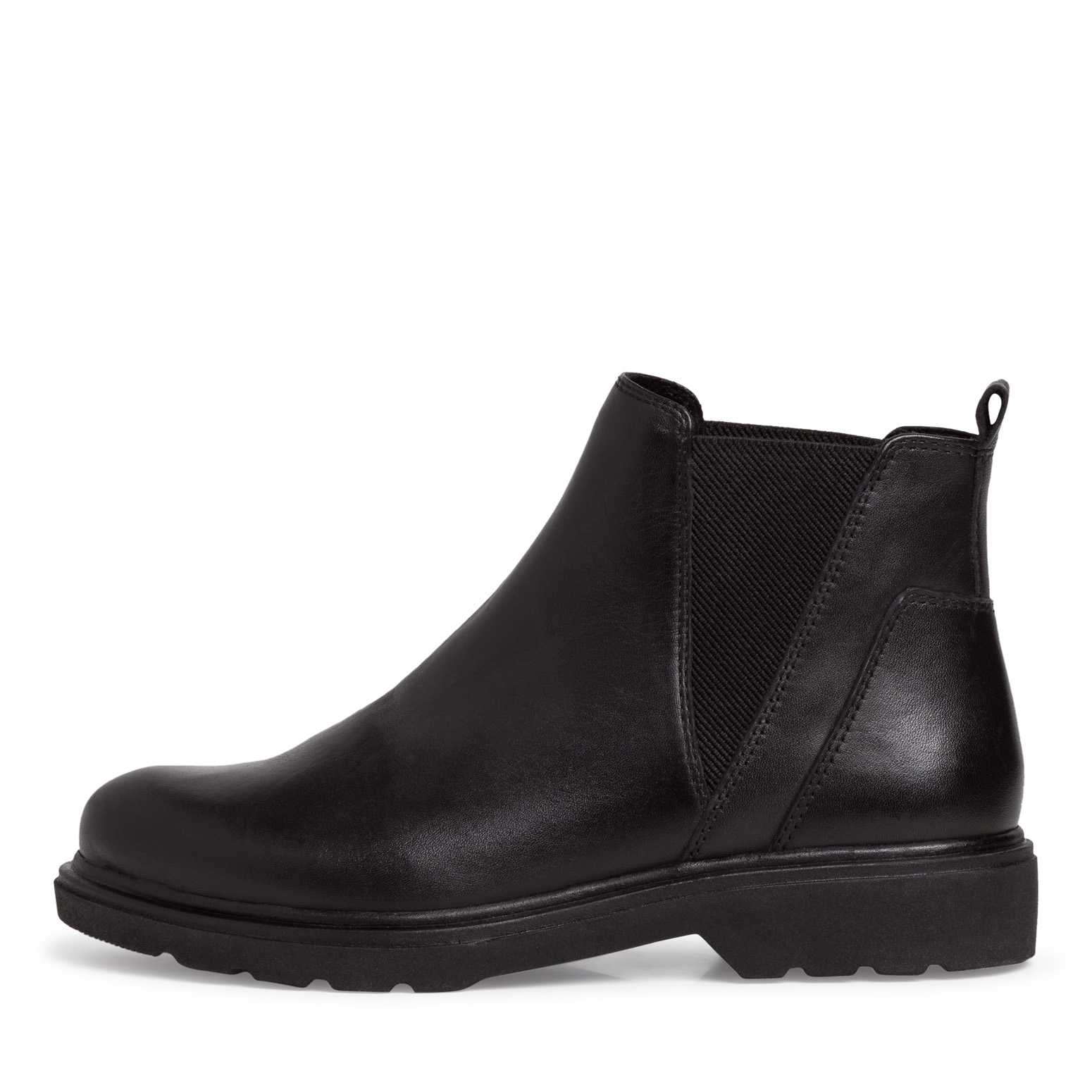 Leder Chelsea Boot - schwarz, BLACK NAPPA, hi-res