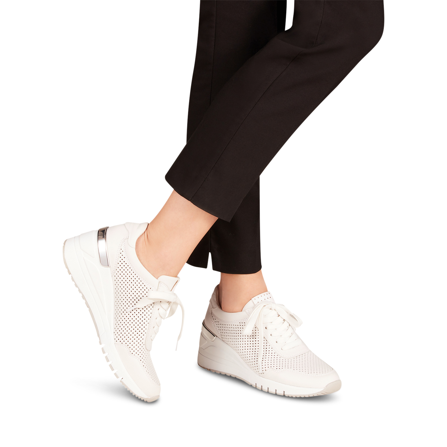 Sneaker - white, WHITE, hi-res