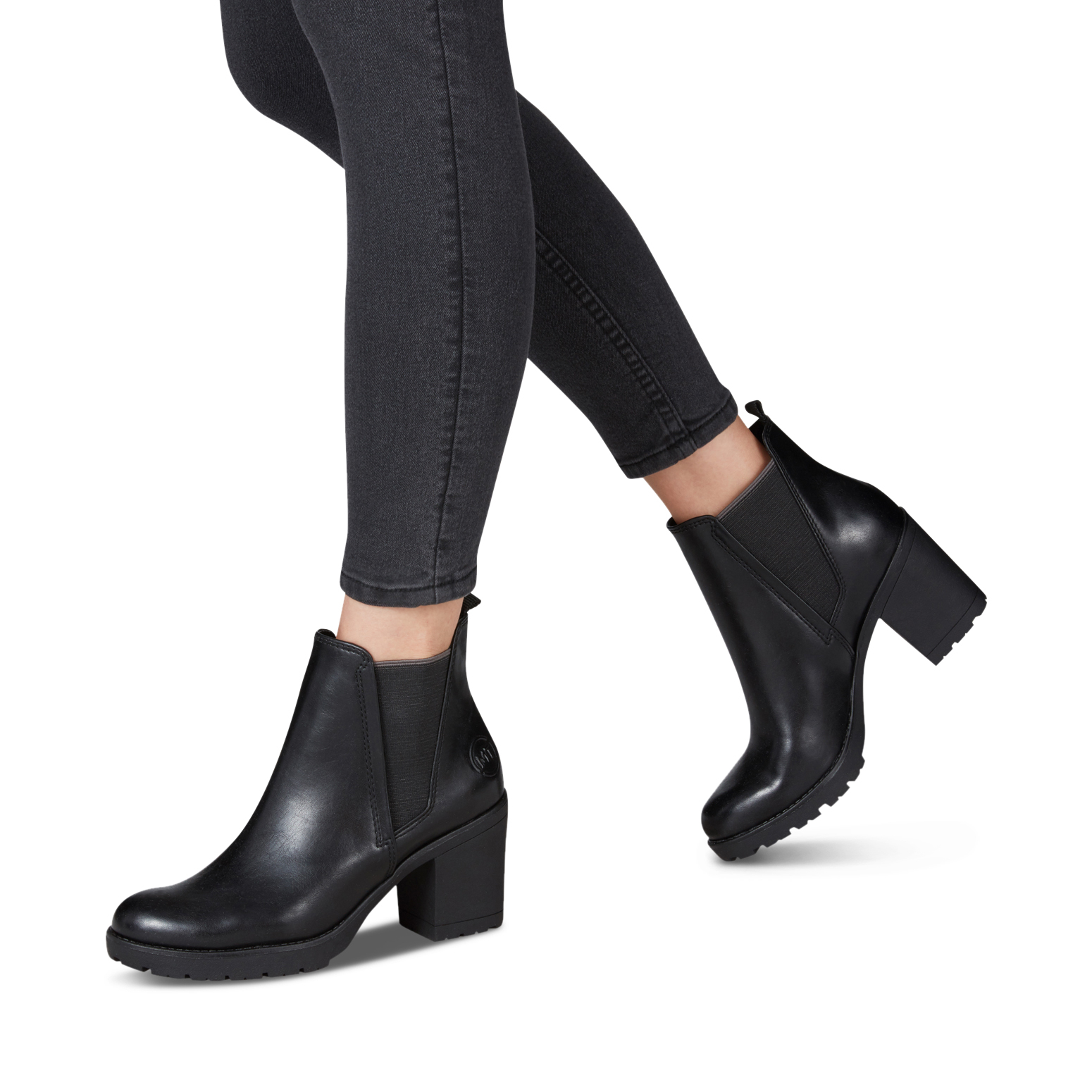 Chelsea boot - black, BLACK ANTIC, hi-res