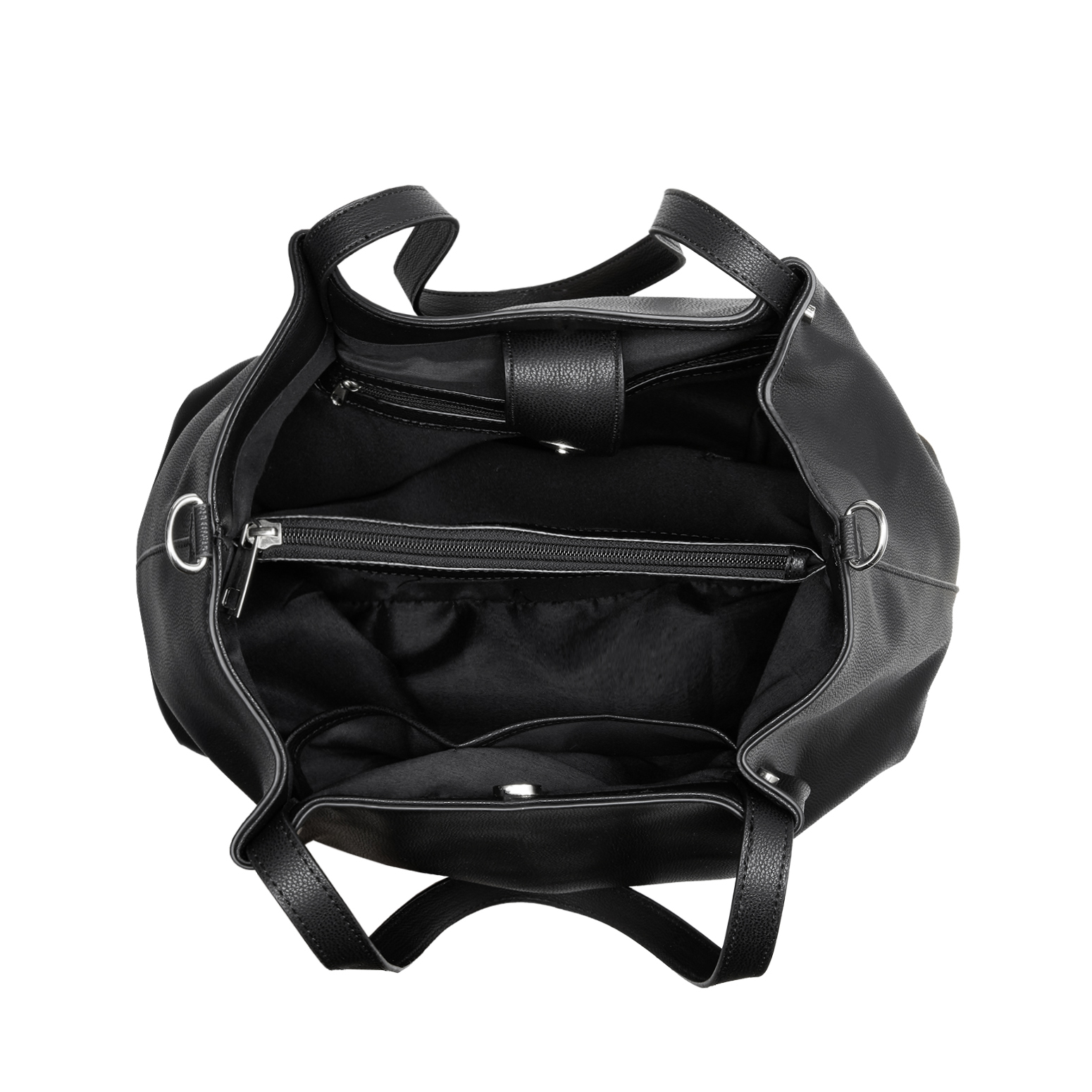Handbag - black, BLACK, hi-res