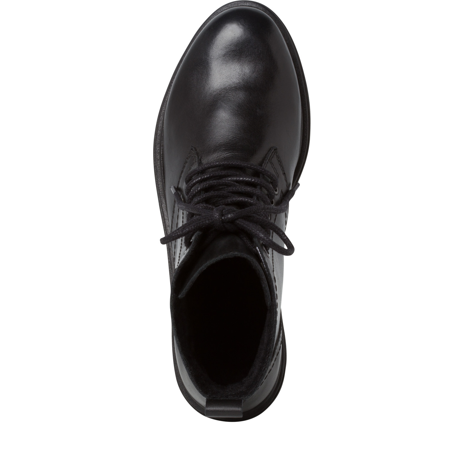 Leather Bootie - black, BLACK NAPPA, hi-res