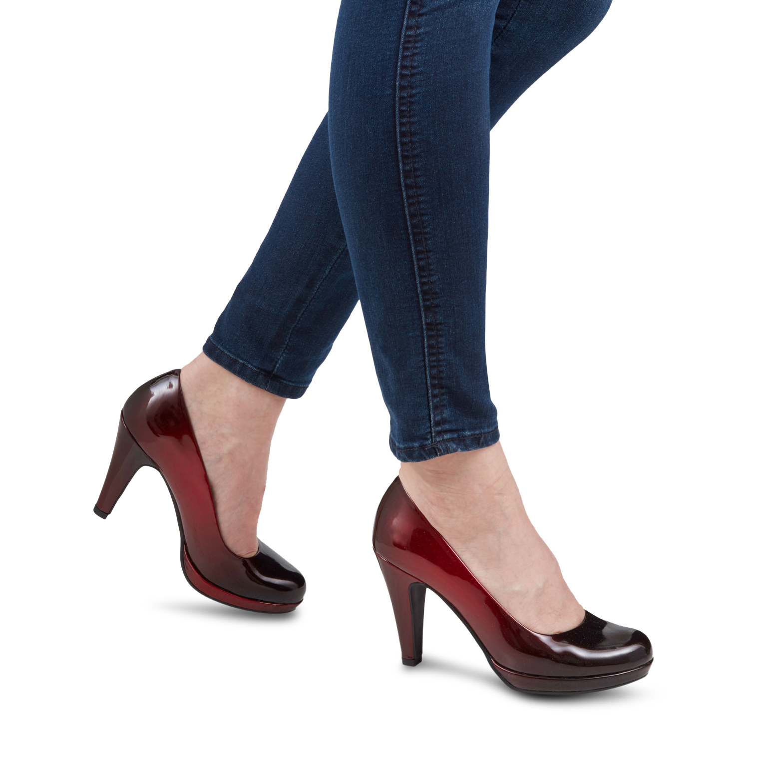 Pumps - red, MERLOT PAT.COM, hi-res