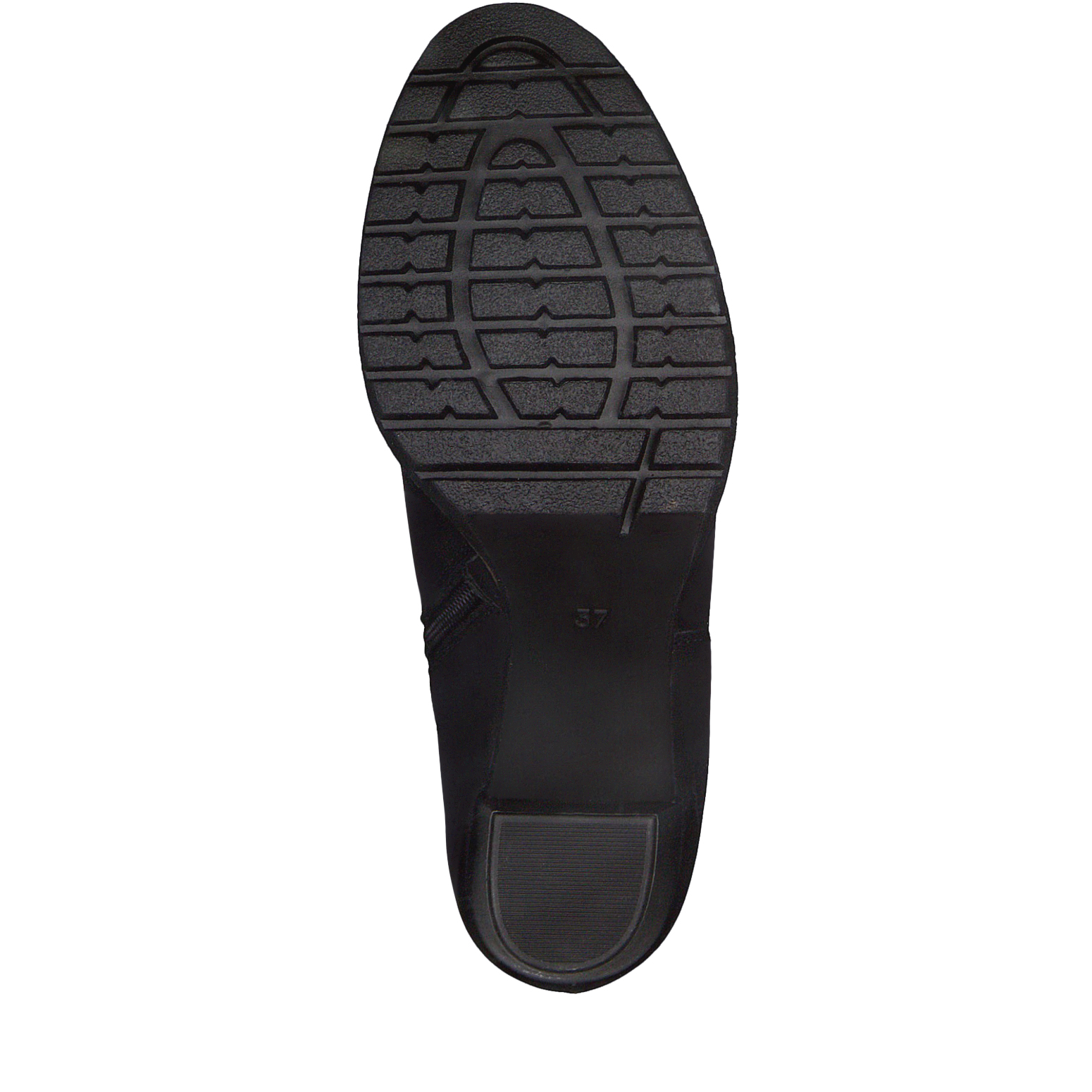 Bottine en cuir - noir, BLACK ANT.COMB, hi-res
