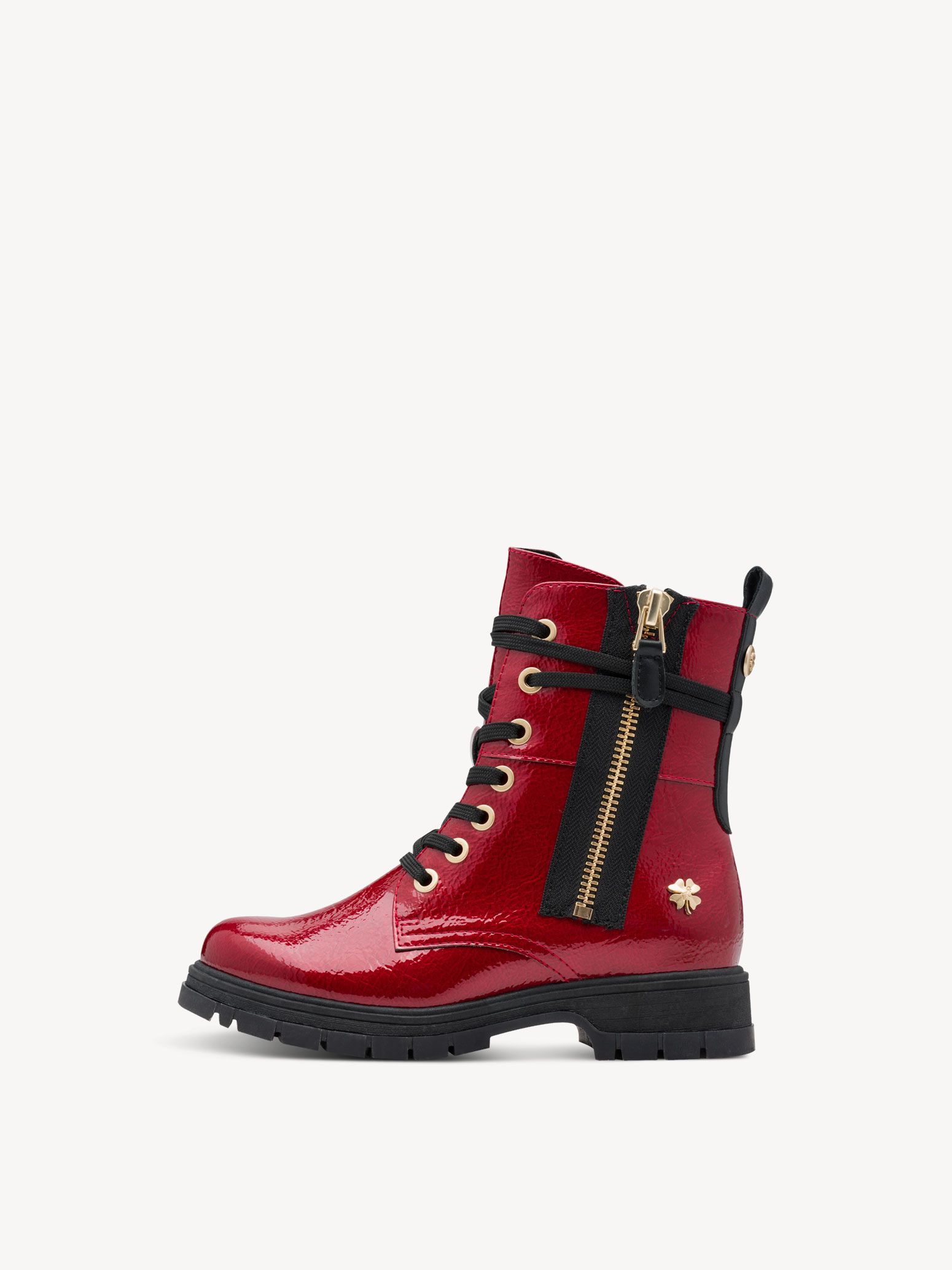 Stiefelette - rot