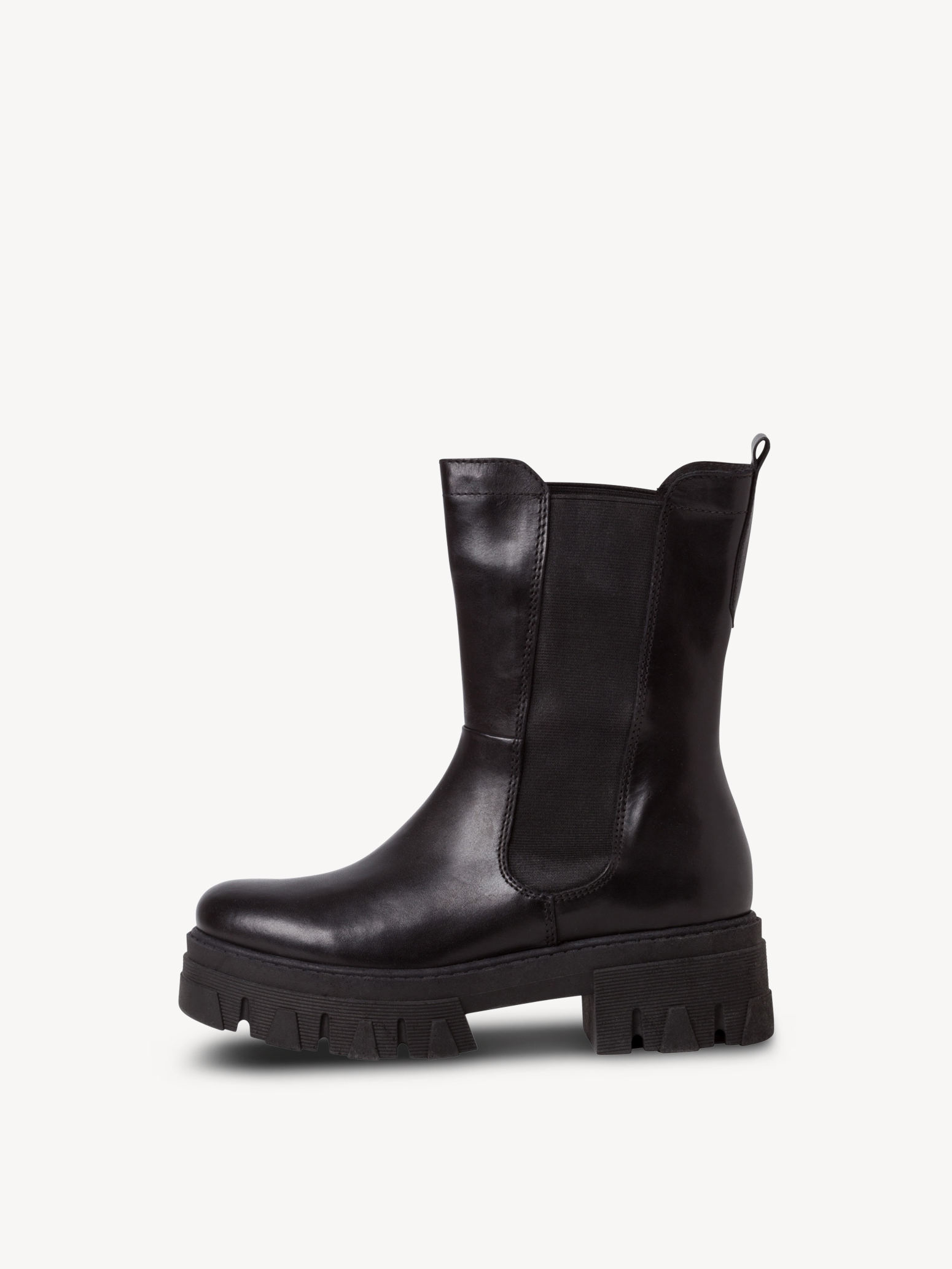 Leather Chelsea boot