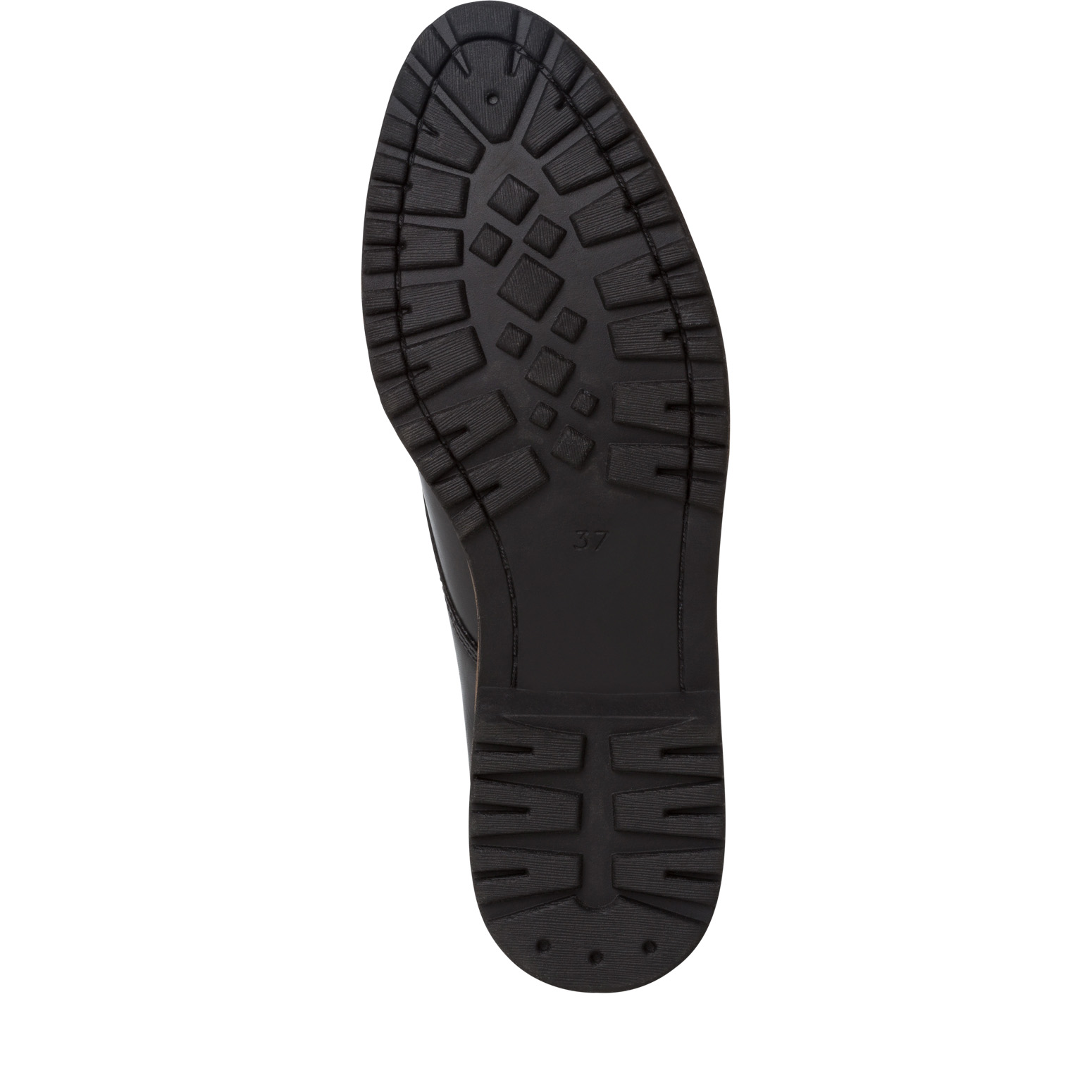 Lederhalbschuh - schwarz, BLACK COMB, hi-res