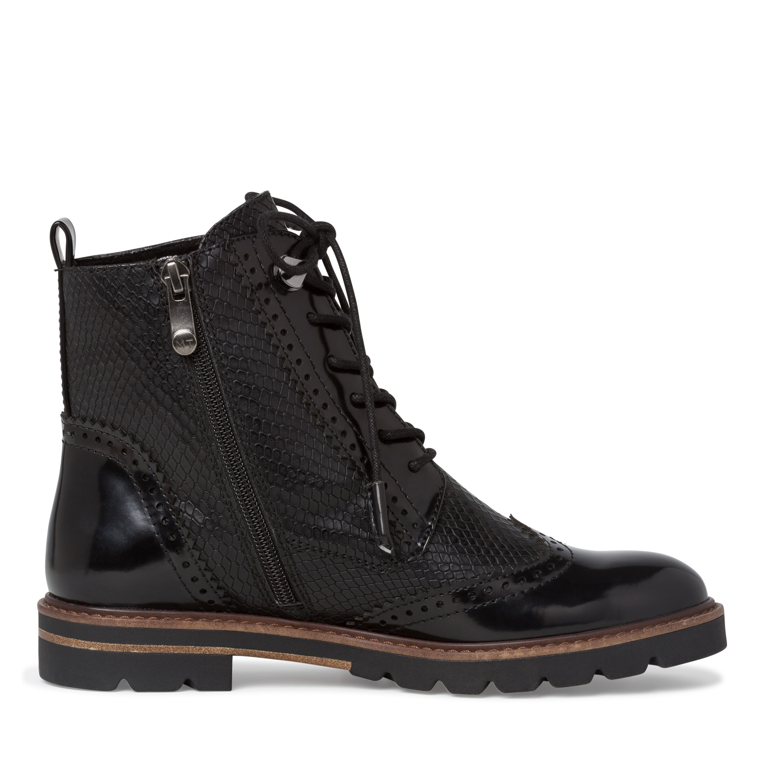 Bootie - black, BLACK COMB, hi-res