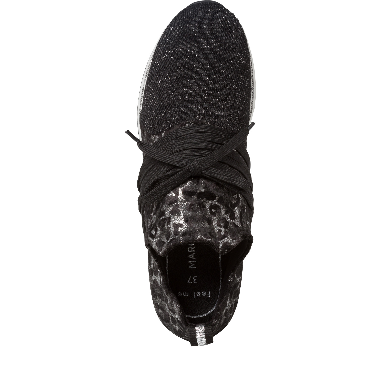 Sneaker - schwarz, BLACK/SILV. C., hi-res