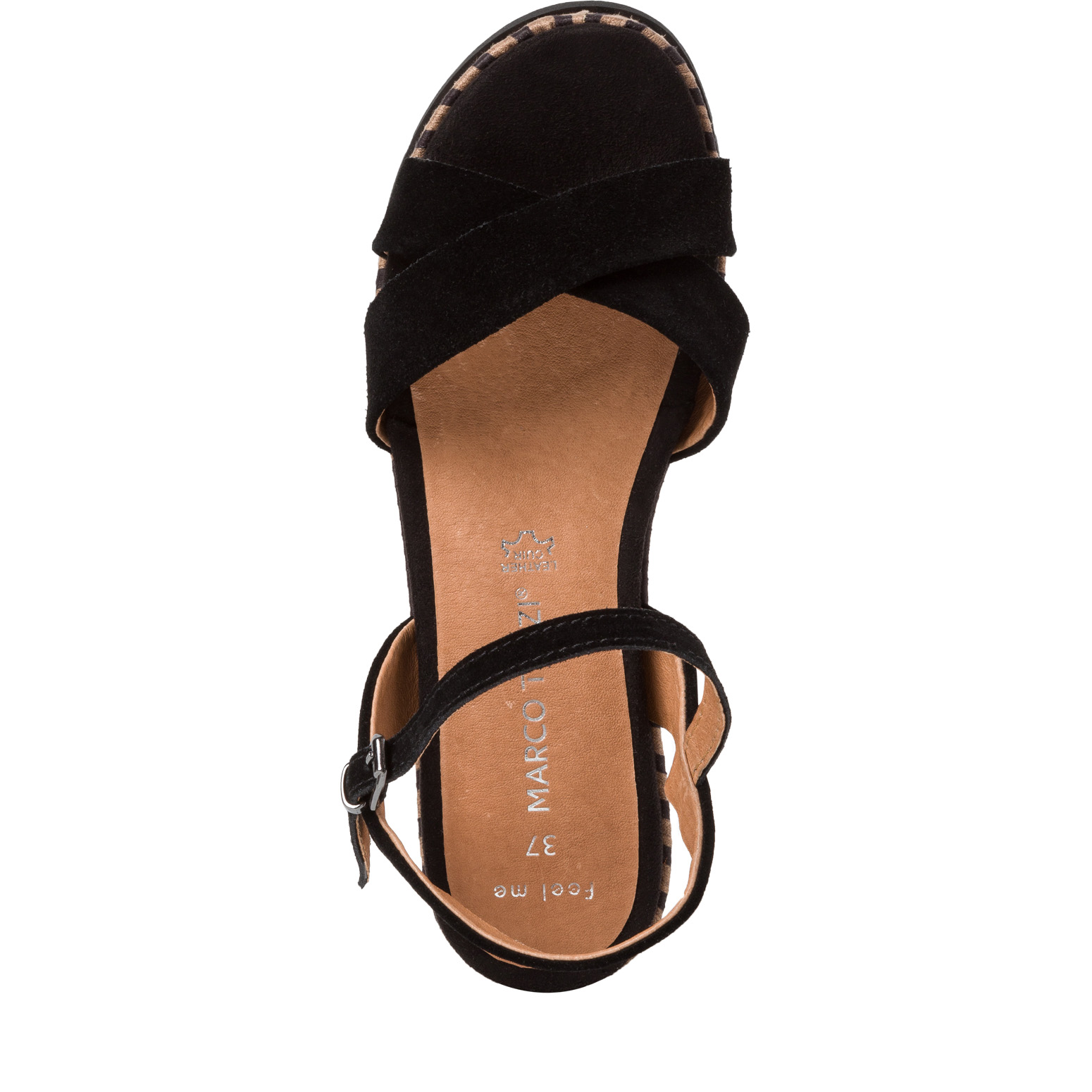 Heeled sandal - black, BLACK, hi-res