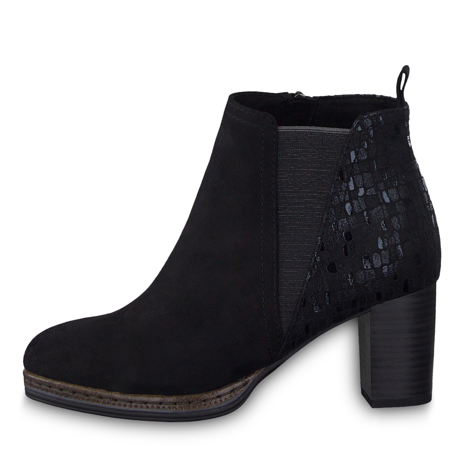 Stiefelette - schwarz, BLACK COMB, hi-res
