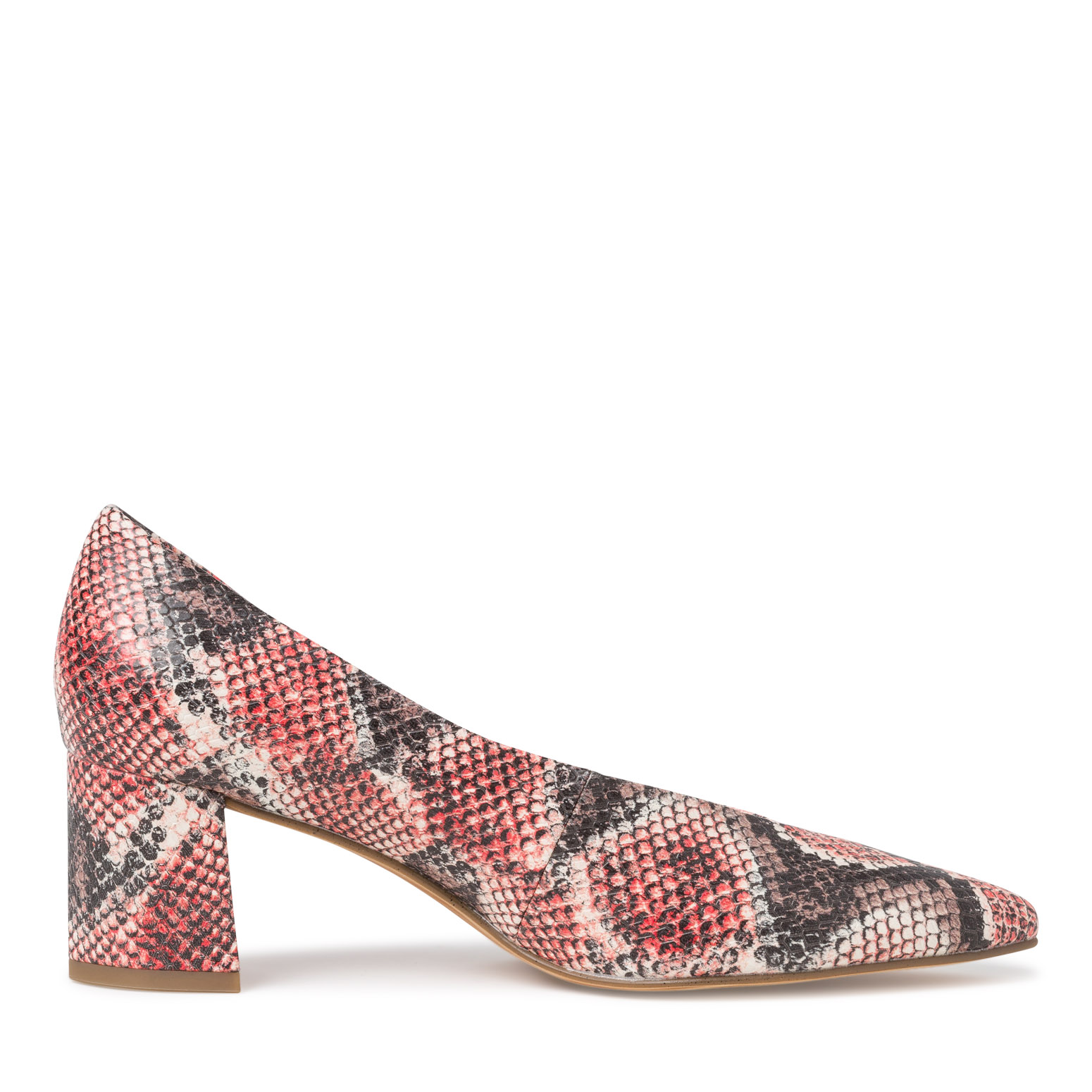 Escarpin - rouge, RED MULTI STR., hi-res