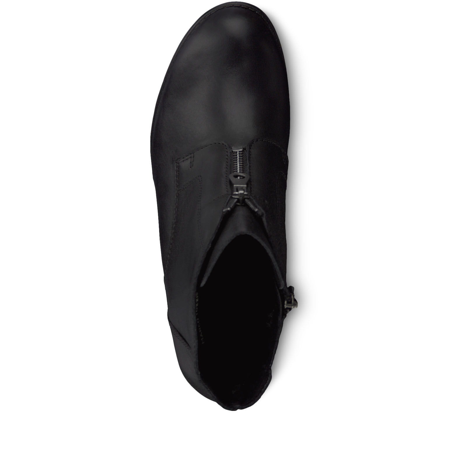 Lederstiefelette - schwarz, BLACK ANTIC, hi-res