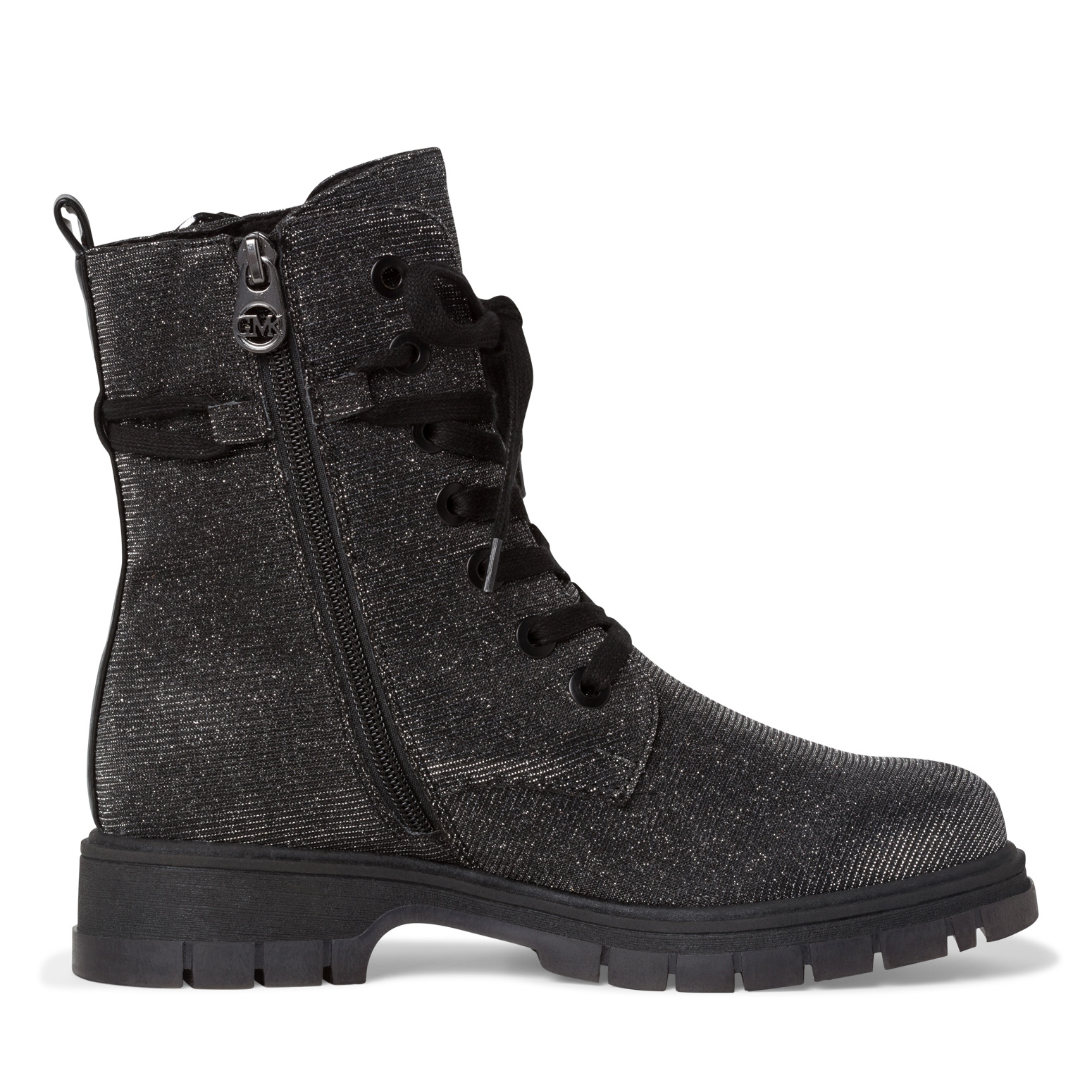 Stiefelette - schwarz, BLACK METALLIC, hi-res