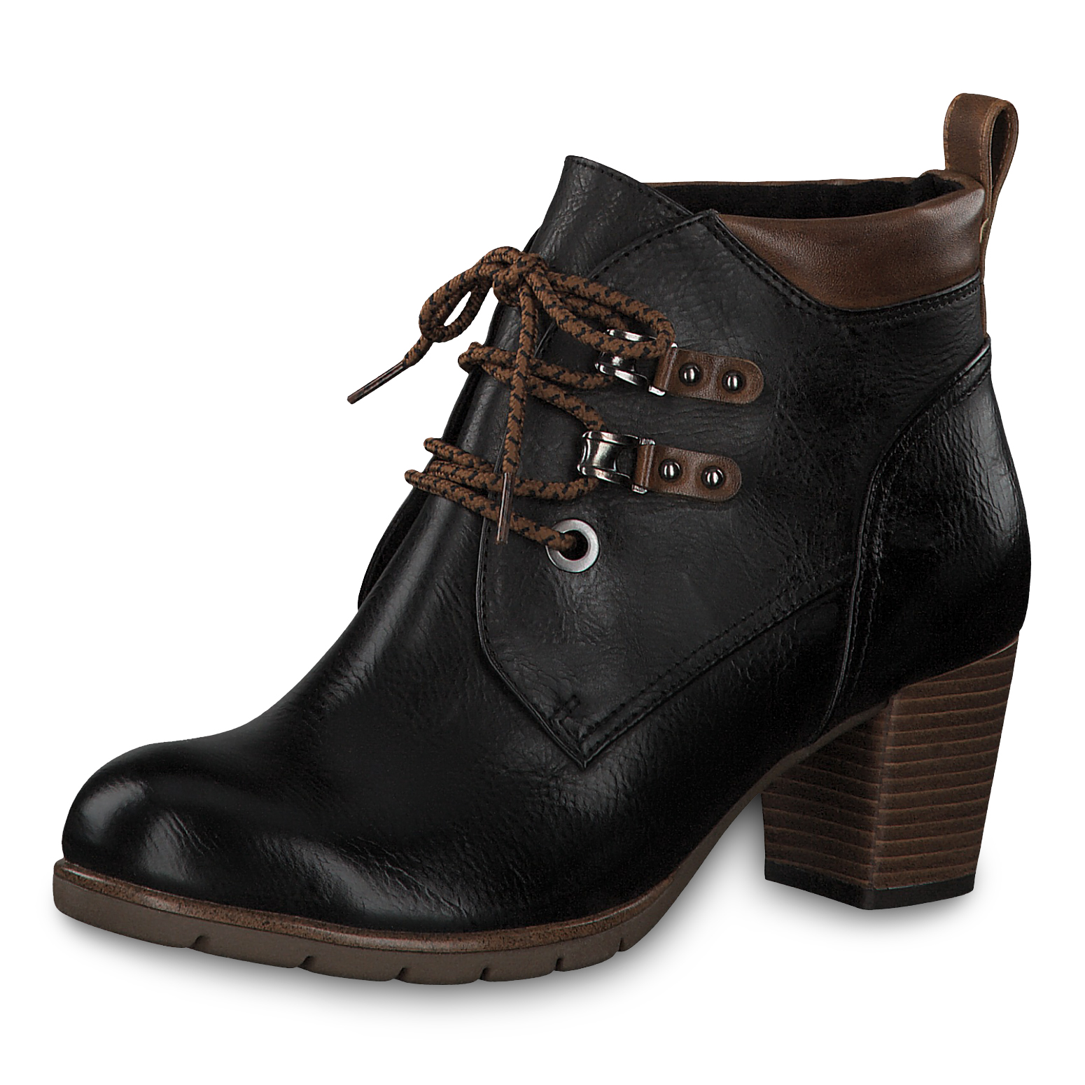 Stiefelette - schwarz, BLACK ANT.COMB, hi-res